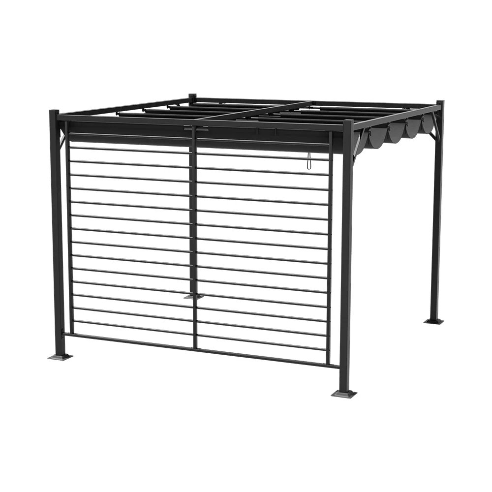 10 x 9FT Outdoor Pergola with Canopy - Image 5