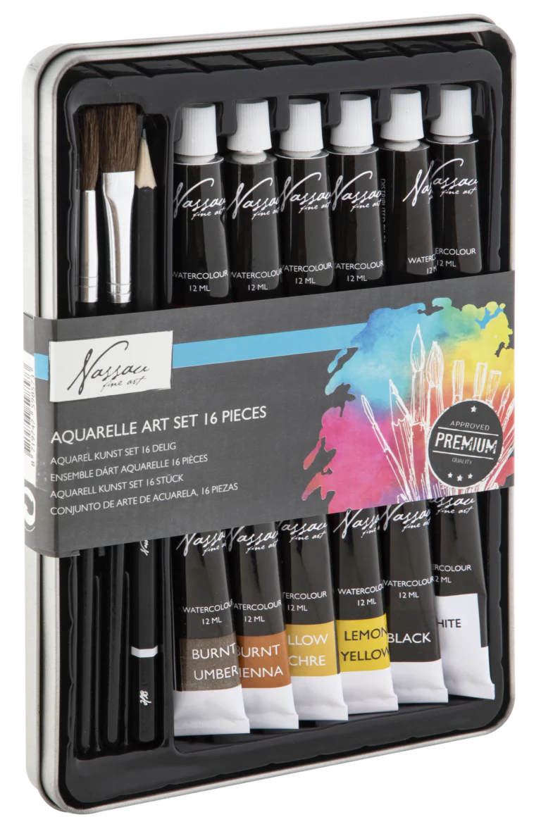 16 Piece Watercolour Art Set - Image 3