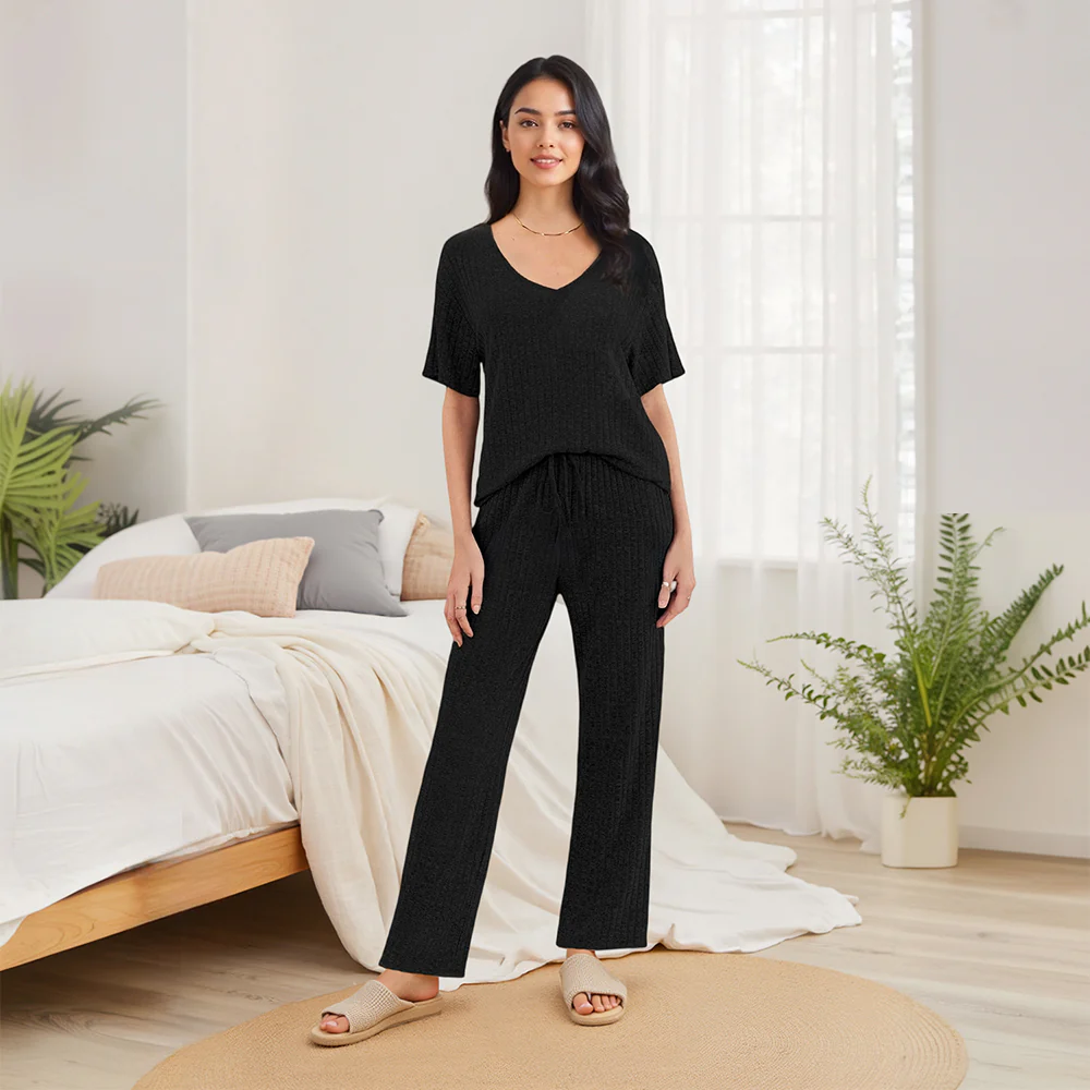 2-Piece Casual Loungewear Set Pyjamas