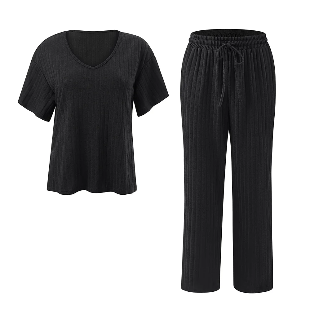 2-Piece Casual Loungewear Set Pyjamas - Image 2