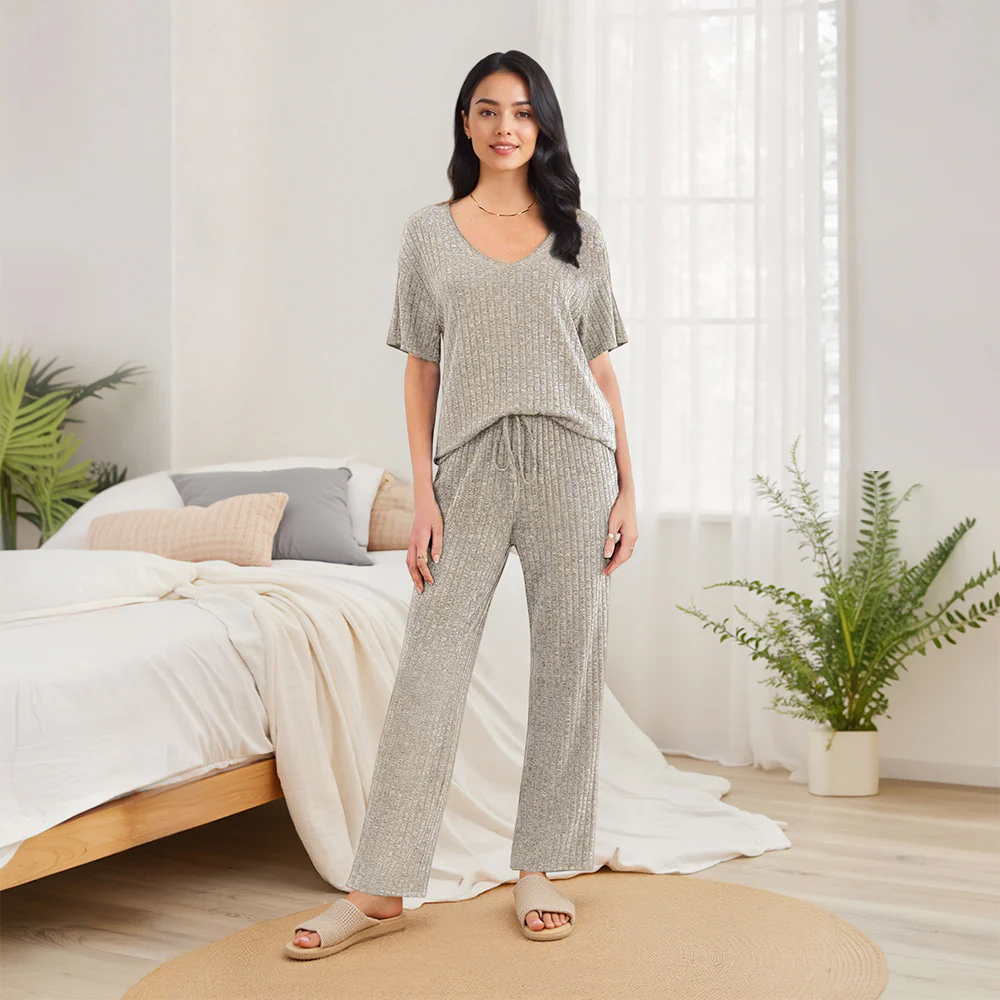 2-Piece Casual Loungewear Set Pyjamas