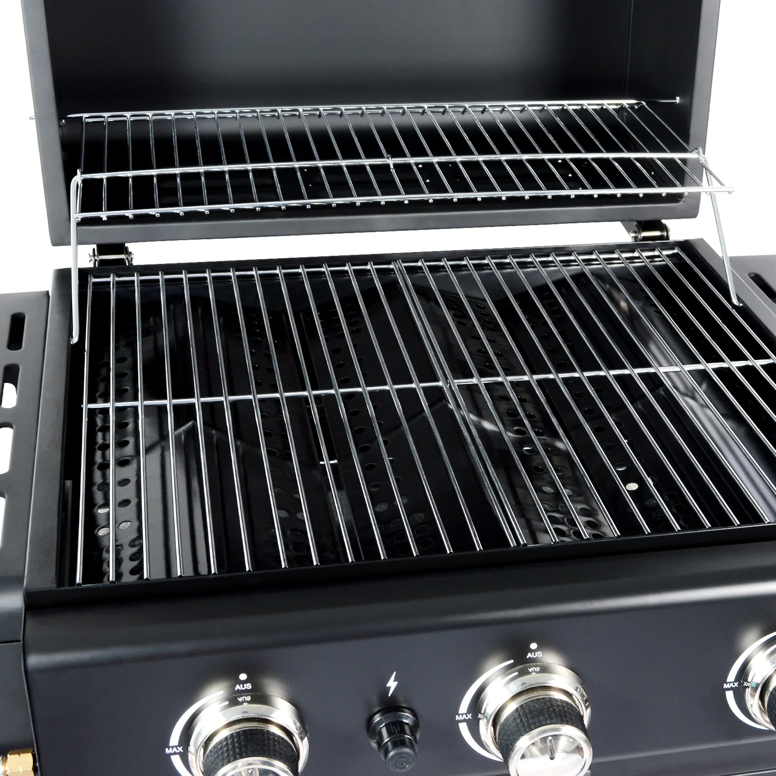 3 Burner Gas BBQ Grill with Cabinet - Image 5