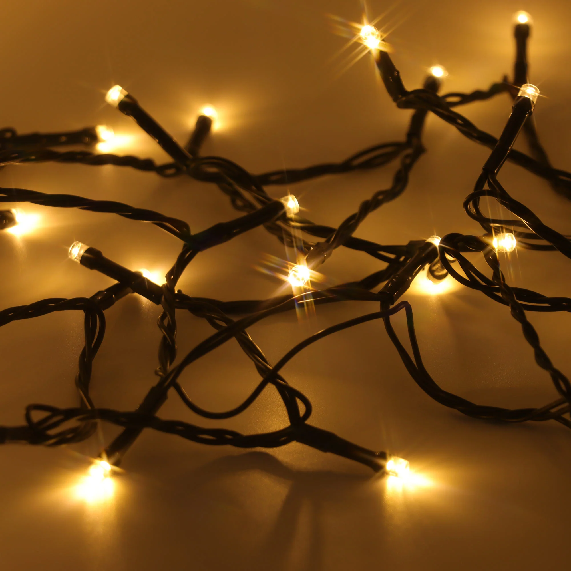 Christmas Sparkle Indoor and Outdoor Chaser Lights x 300 Warm White LEDs - Mains Operated - Image 3