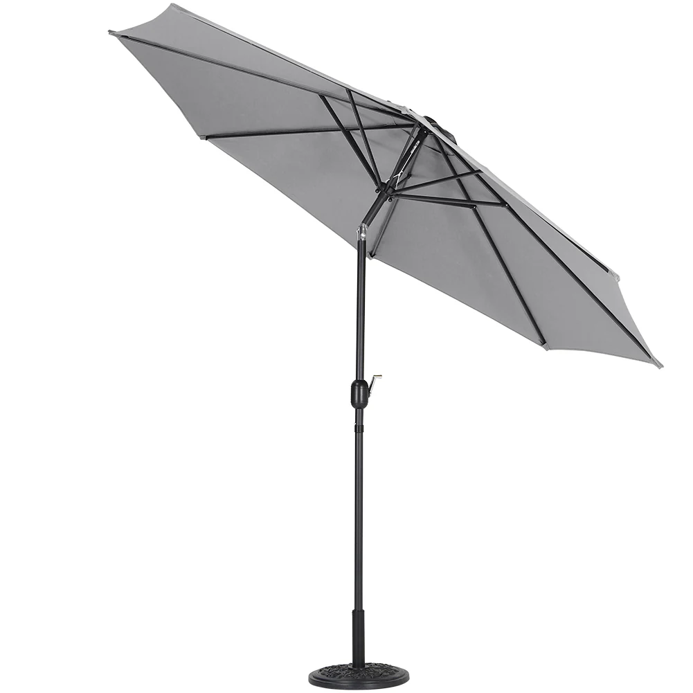 3M Large Rotating Patio Parasol for Outdoor Sunshade and Rain - Image 3
