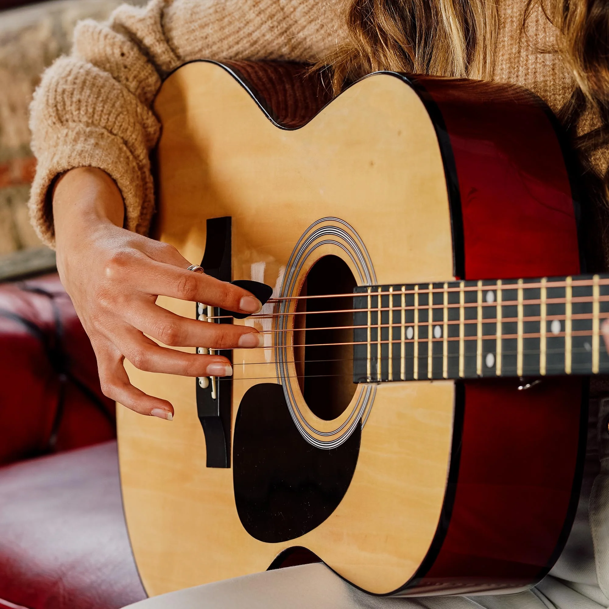 3rd Avenue Acoustic Guitar Pack - Natural - Image 5