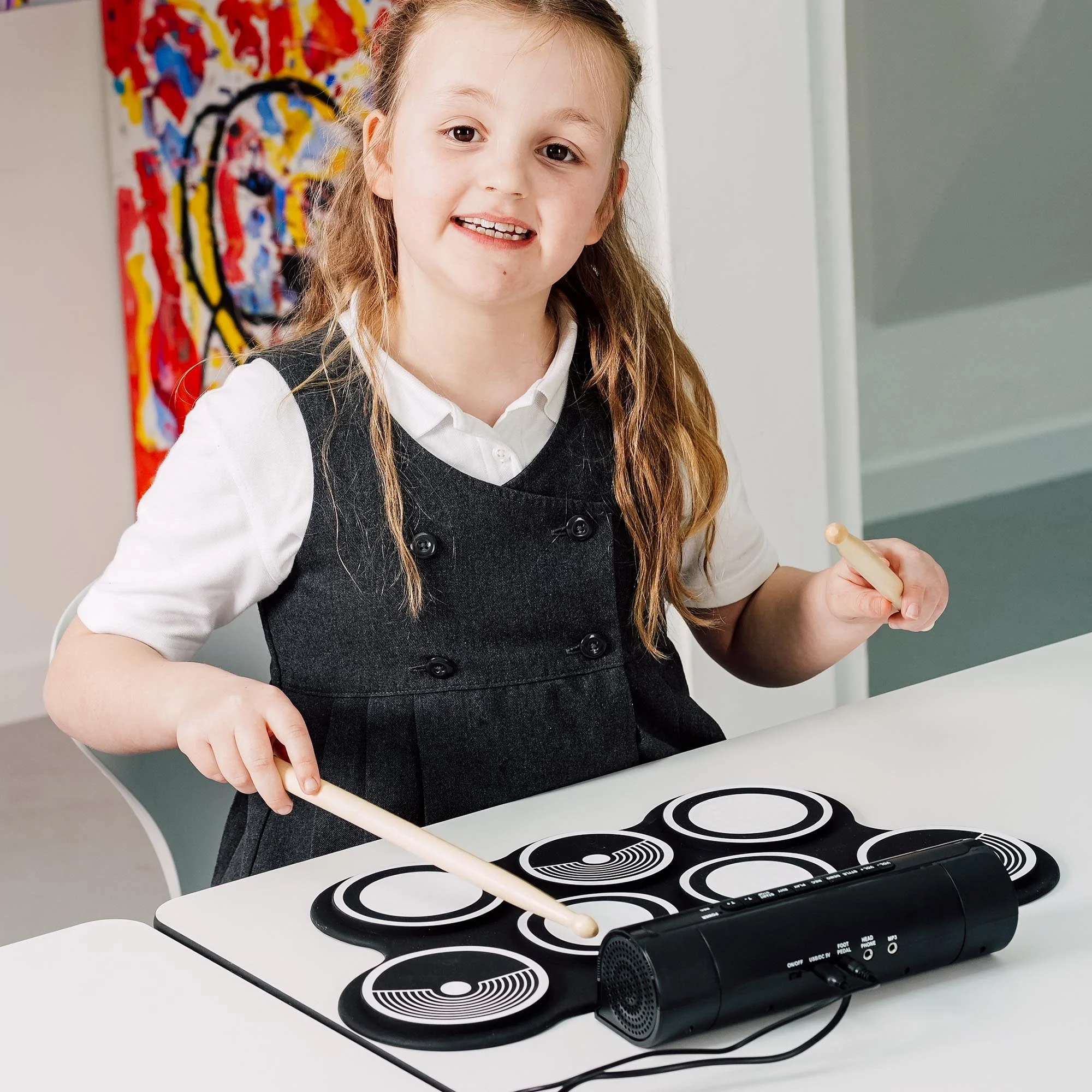 3rd Avenue Roll Up Electronic Drum Kit - Image 6