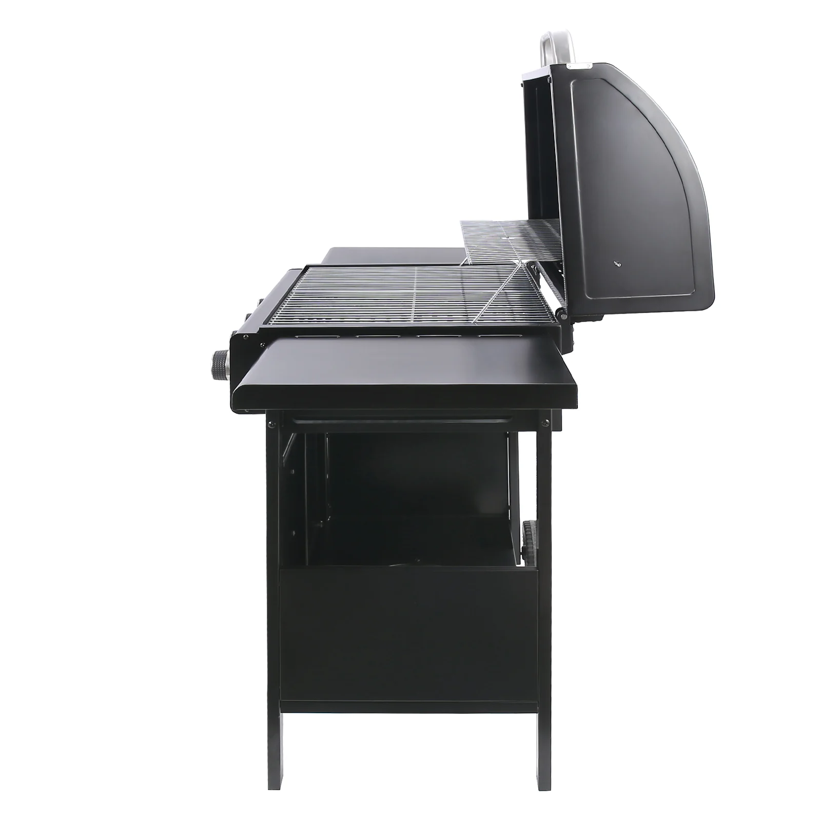 4 Burner Gas BBQ Grill With Cabinet - Image 4