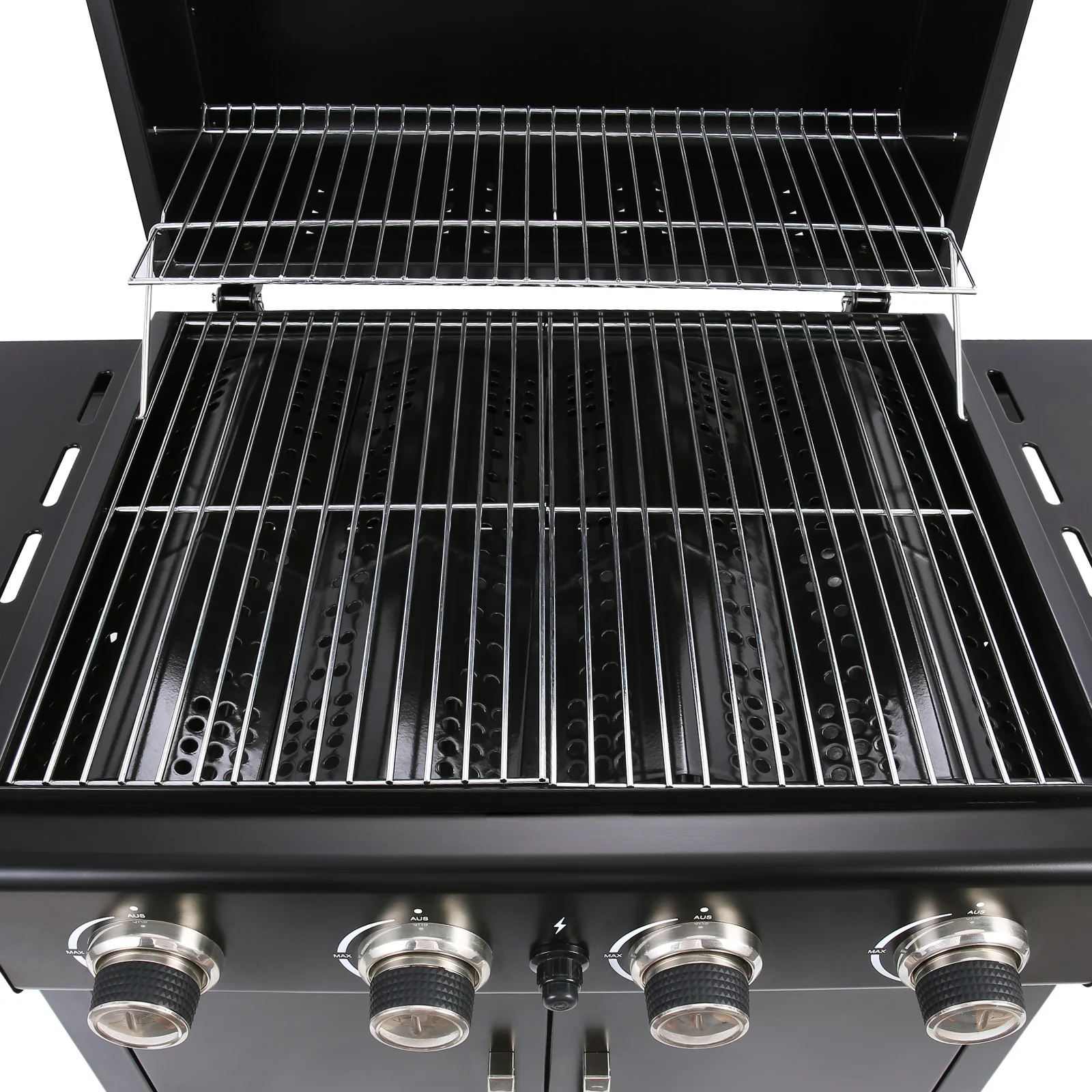 4 Burner Gas BBQ Grill With Cabinet - Image 8