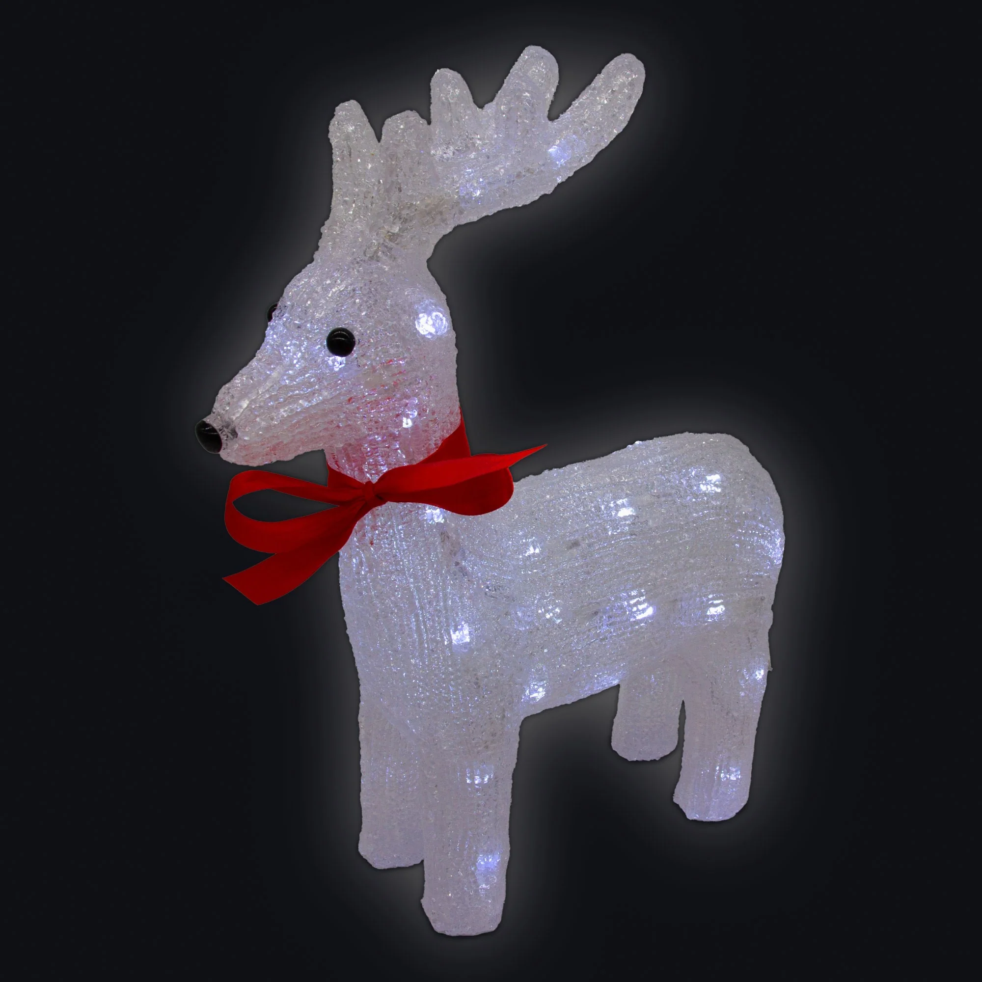 40 Led Acrylic Baby Reindeer (Indoor Light) - Image 2