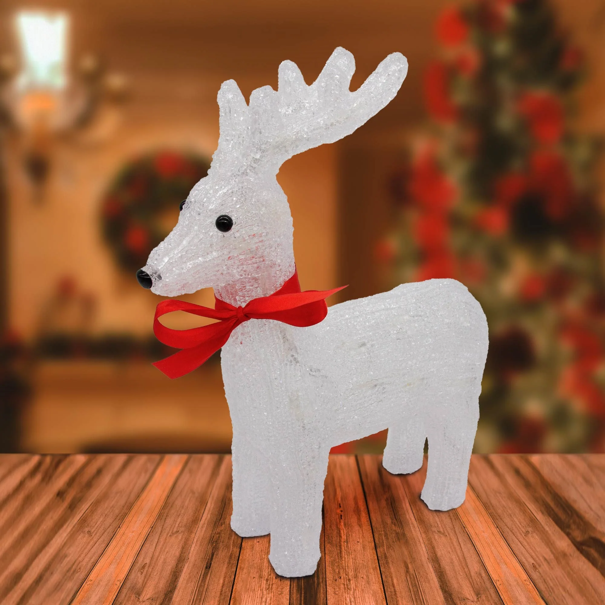40 Led Acrylic Baby Reindeer (Indoor Light) - Image 3