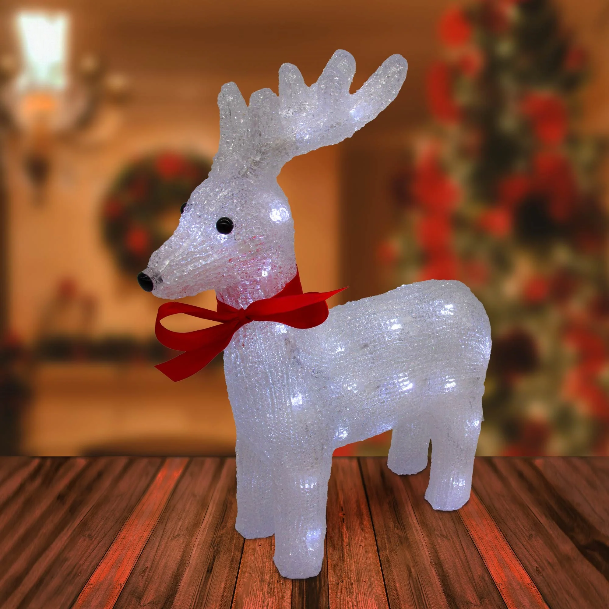40 Led Acrylic Baby Reindeer (Indoor Light) - Image 4