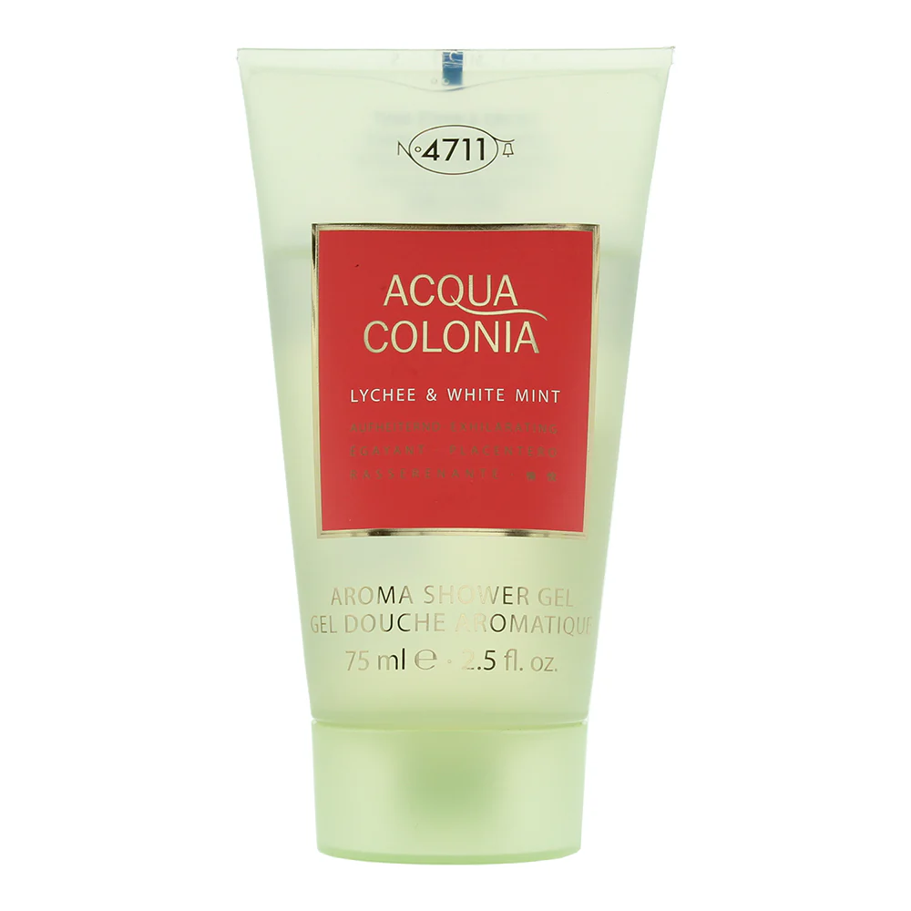 4711 Acqua Colonia Lychee & White Mint Shower Gel 75ml