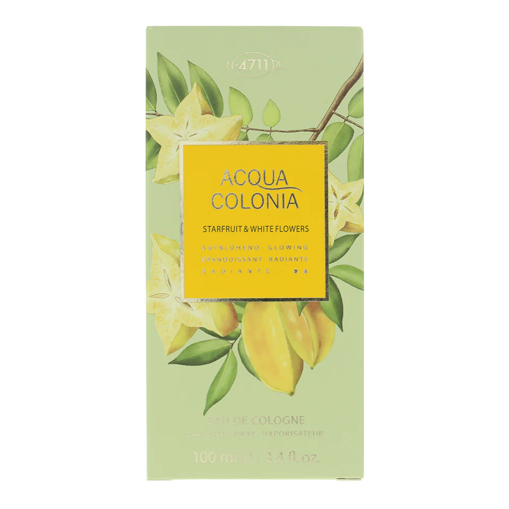4711 Acqua Colonia Starfrit & White Flowers Eau de Cologne 100ml - Image 3