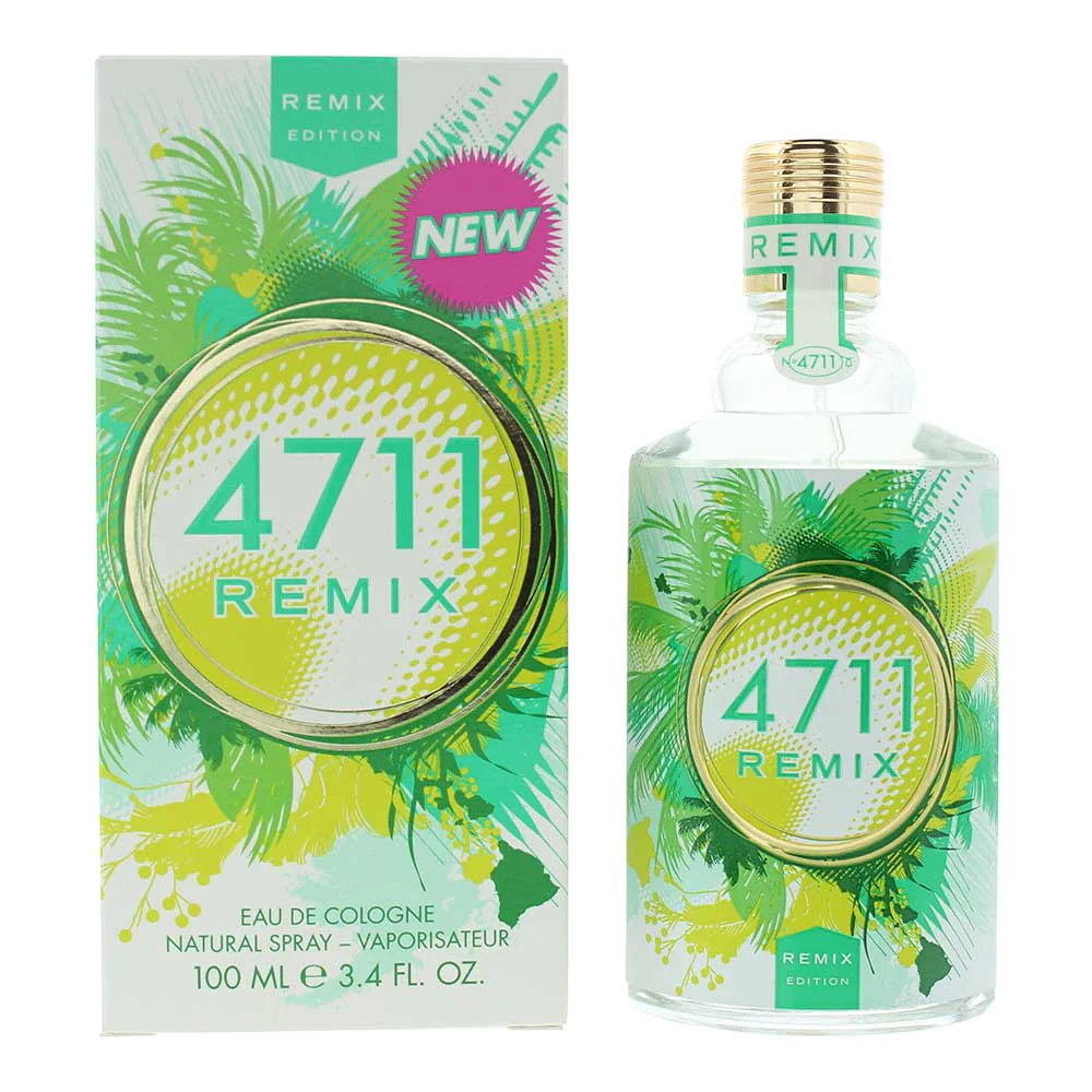 4711 Remix Green Oasis Eau de Cologne 100ml - Image 2