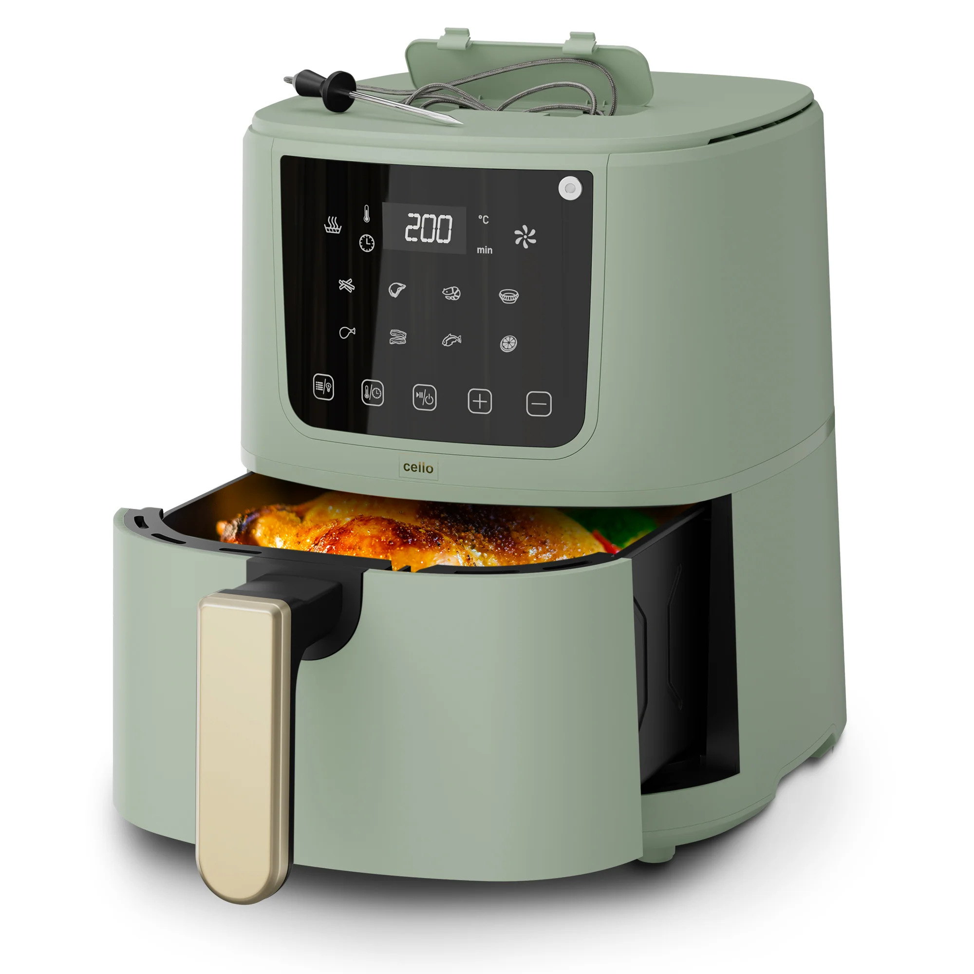 Cello 4L Digital Airfryer With Food Probe - Image 5