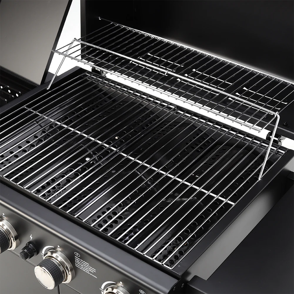 5-Burner Outdoor Gas Burner with Side Burner Gas Gill - Image 9