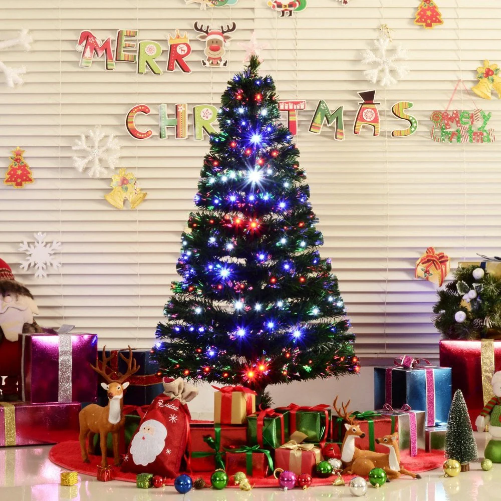 5ft (150cm) Fibre Optic Artificial Christmas Tree - Image 2