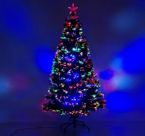 5ft (150cm) Fibre Optic Artificial Christmas Tree - Image 4
