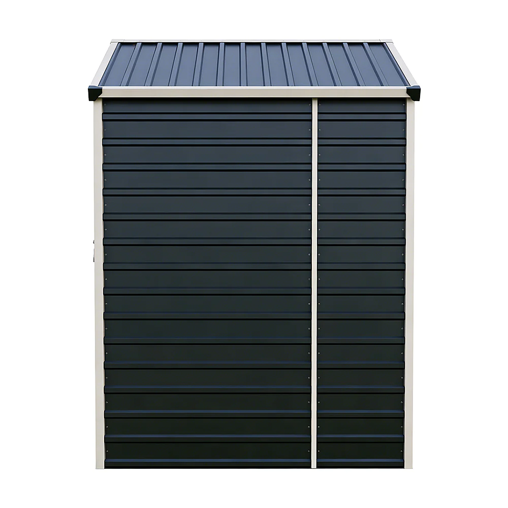 6*4FT/6*8FT Metal Apex Roof Garden Tool Storage Shed - Image 6