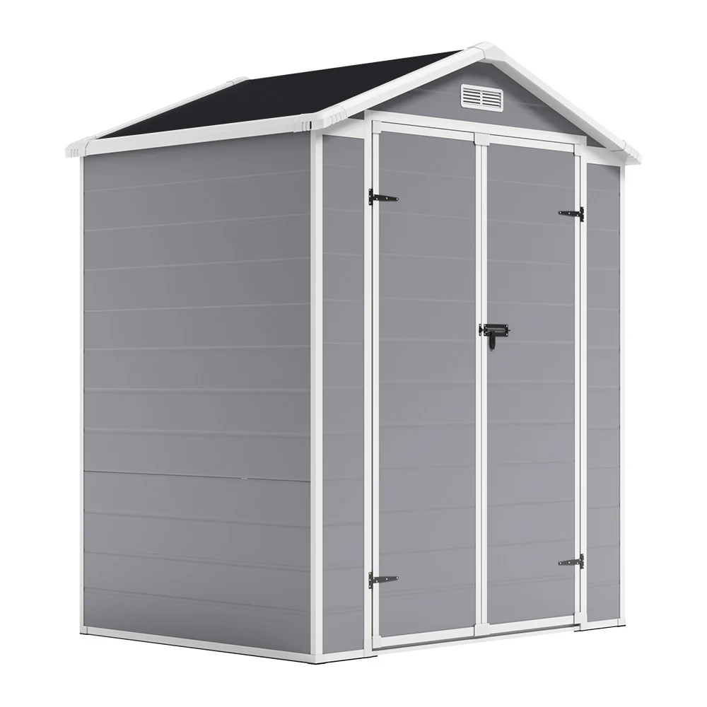 6*4FT Outdoor Plastic Garden Storage Shed - Image 5