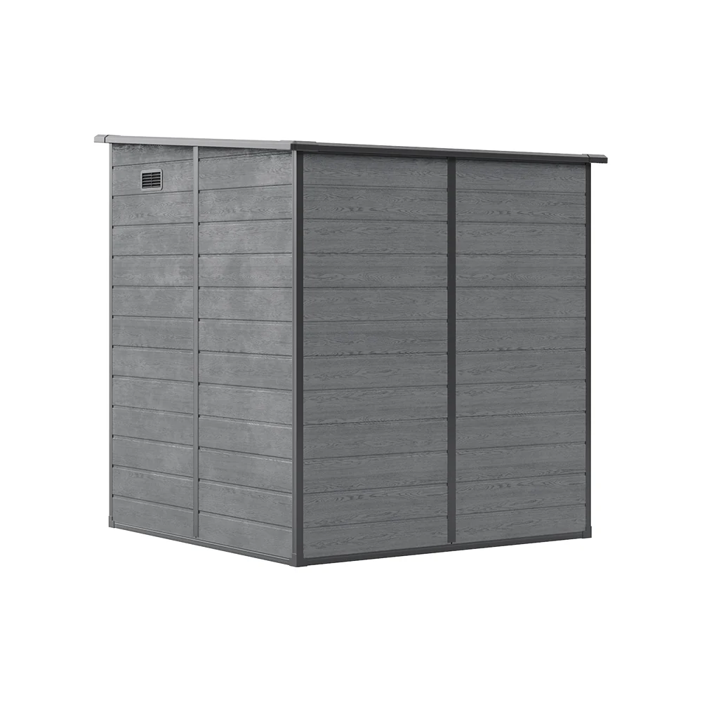 6 x 6FT Outdoor Plastic Garden Storage Shed - Image 7