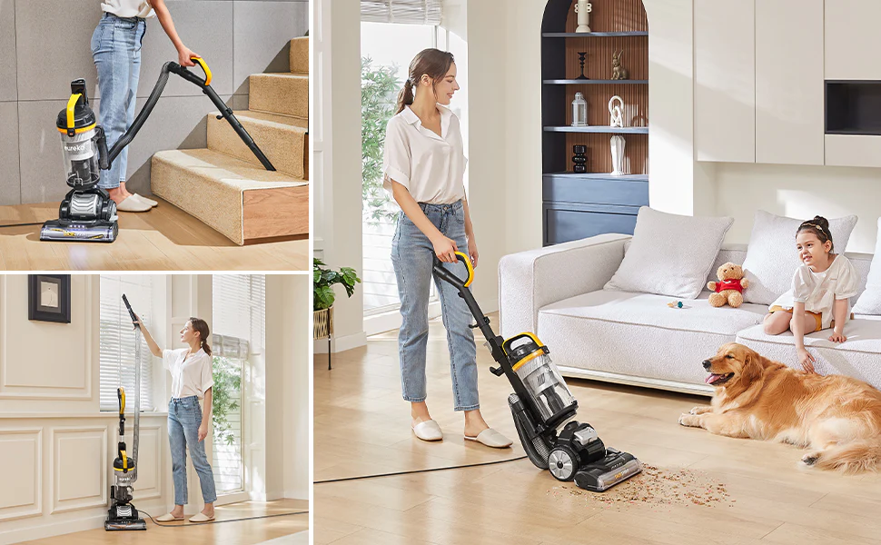 700W Upright Vacuum Cleaner with 2.2L Dust Cup - Image 3