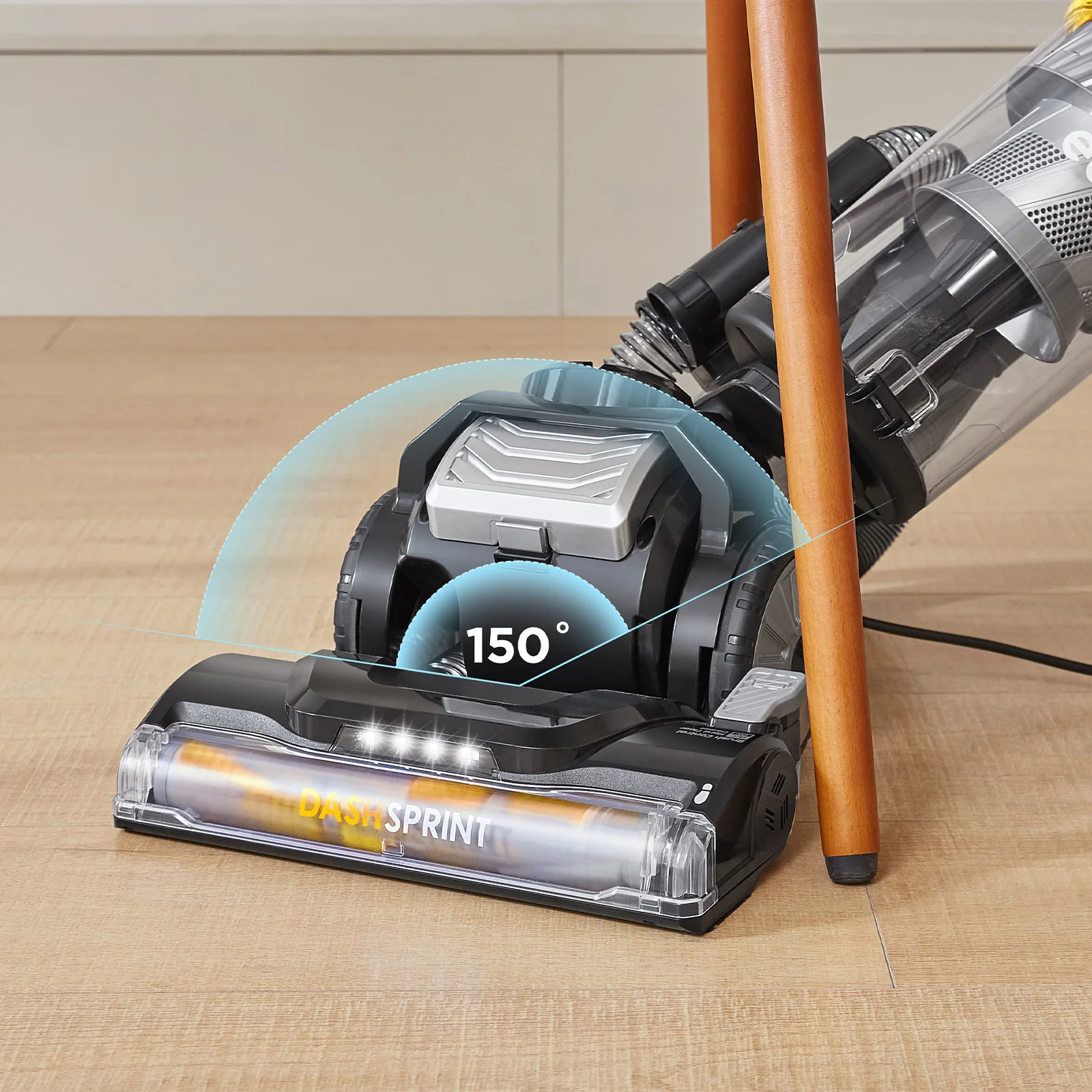 700W Upright Vacuum Cleaner with 2.2L Dust Cup - Image 4