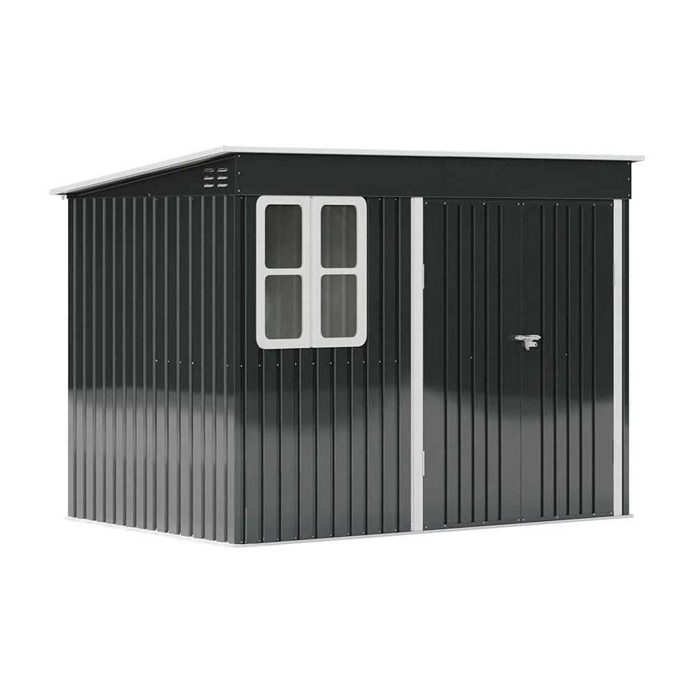 9x6FT Outdoor Metal Garden Storage Shed