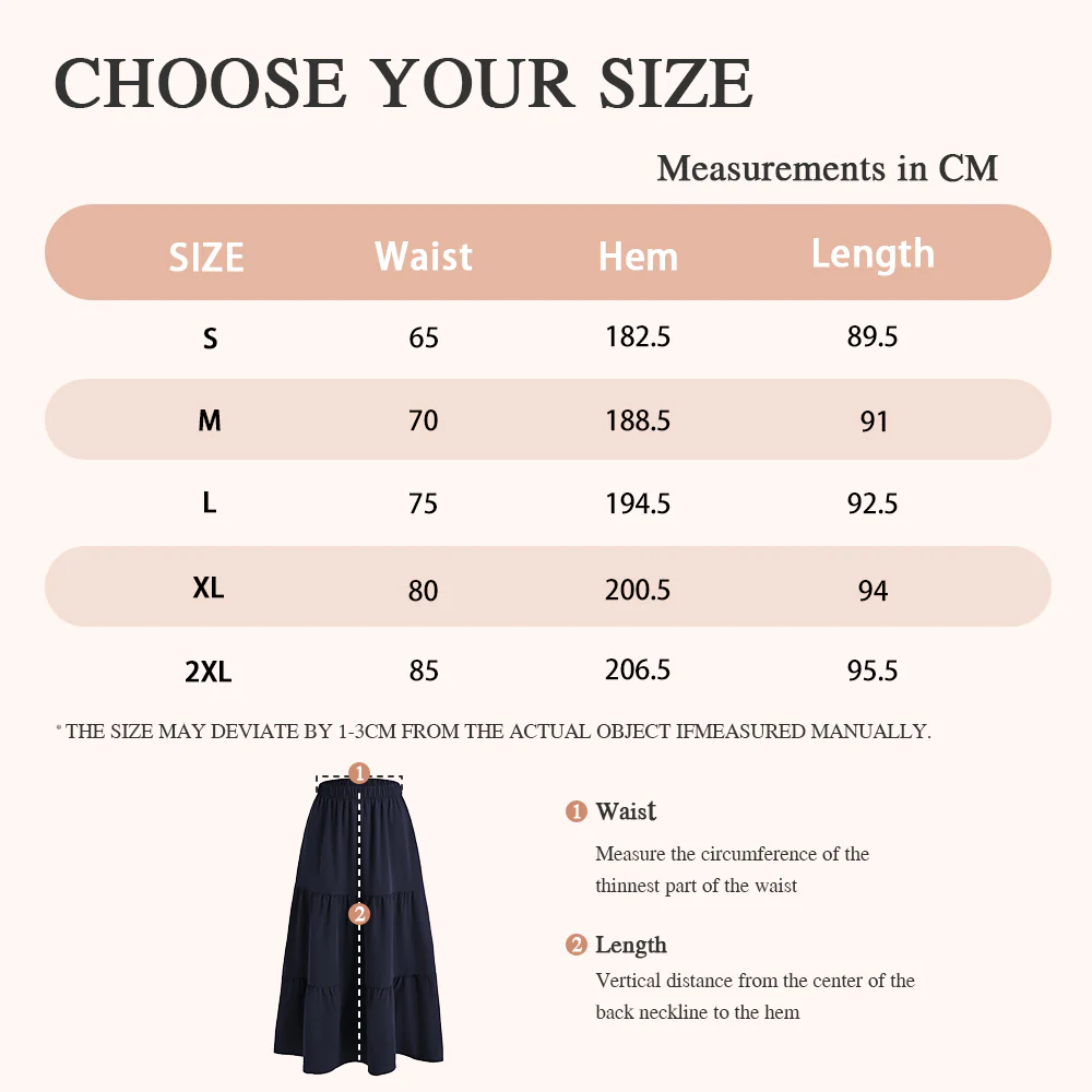 A-line Swing Pleated Midi Skirt - Navy - Image 6