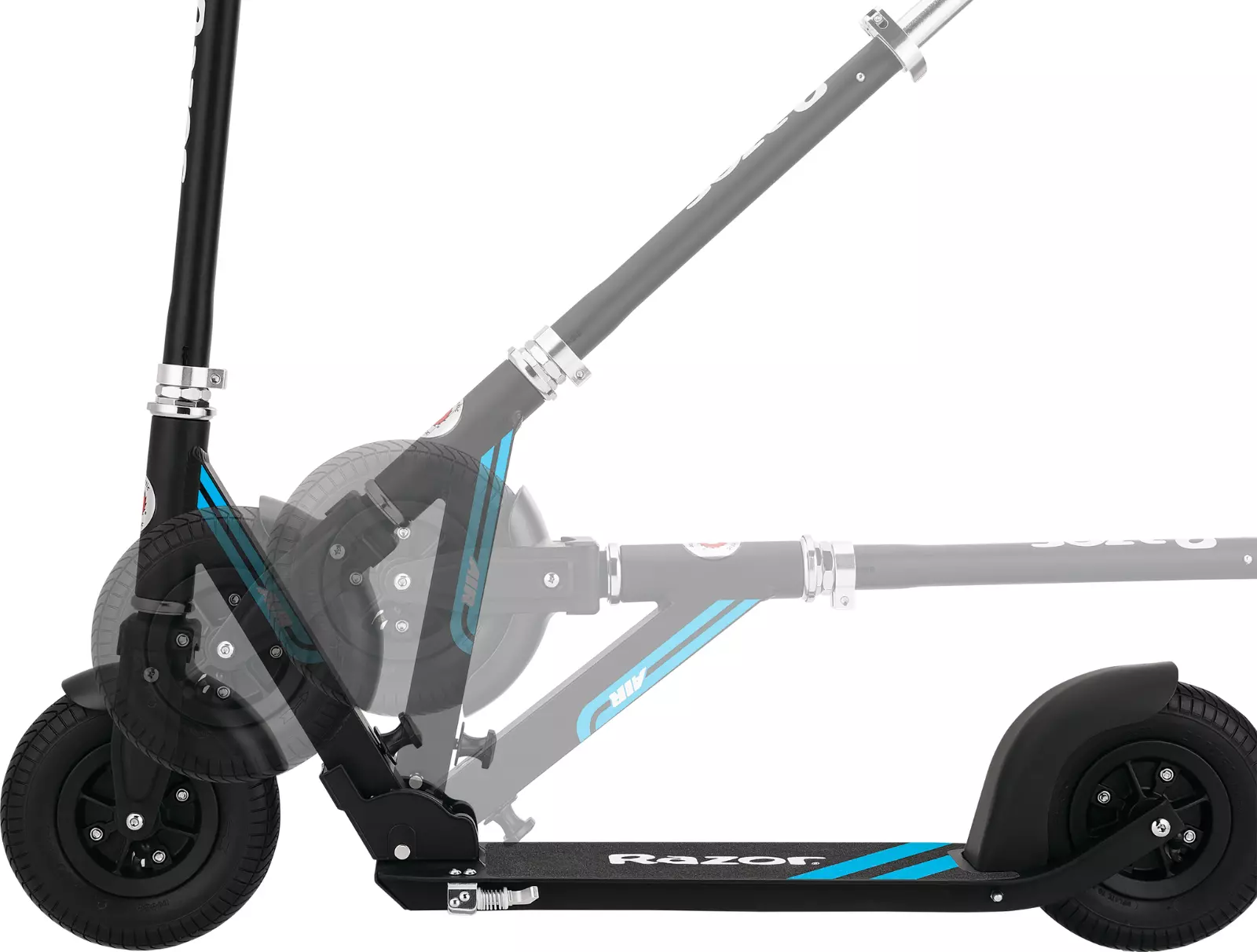 A5 Air Scooter - Black - Image 8