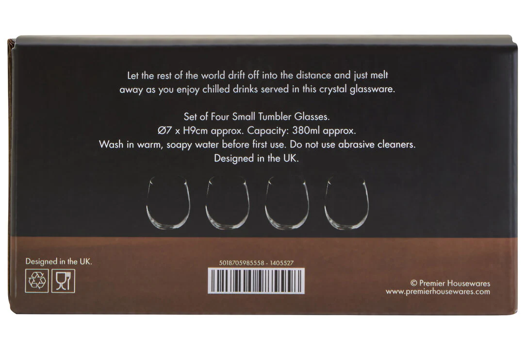 Ada Set Of 4 Small Crystal Tumblers - Image 10