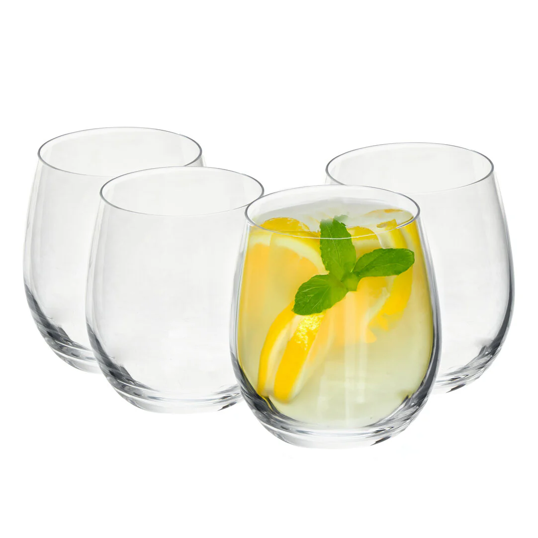 Ada Set Of 4 Small Crystal Tumblers - Image 7