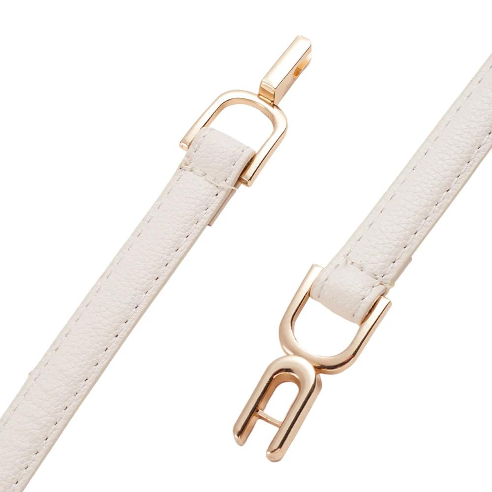 Adjustable Skinny PU Leather Belt - Image 6