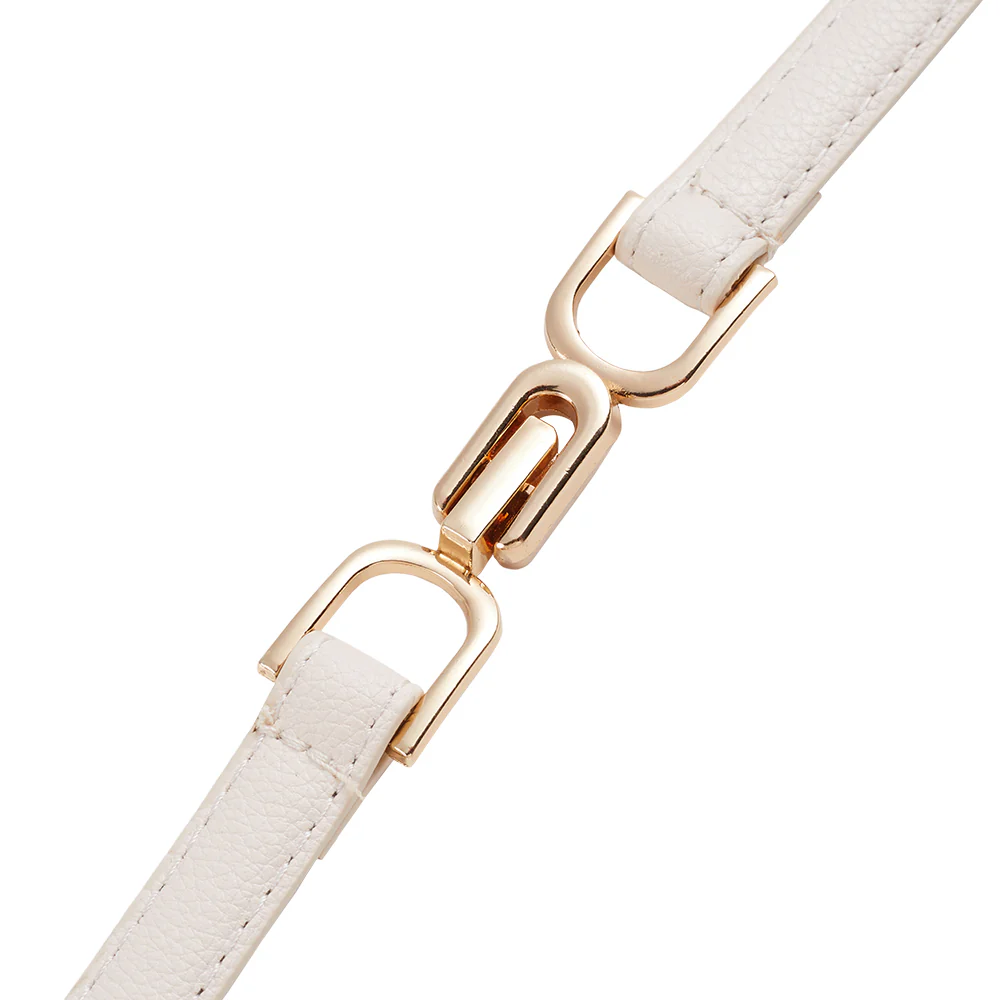 Adjustable Skinny PU Leather Belt - Image 7