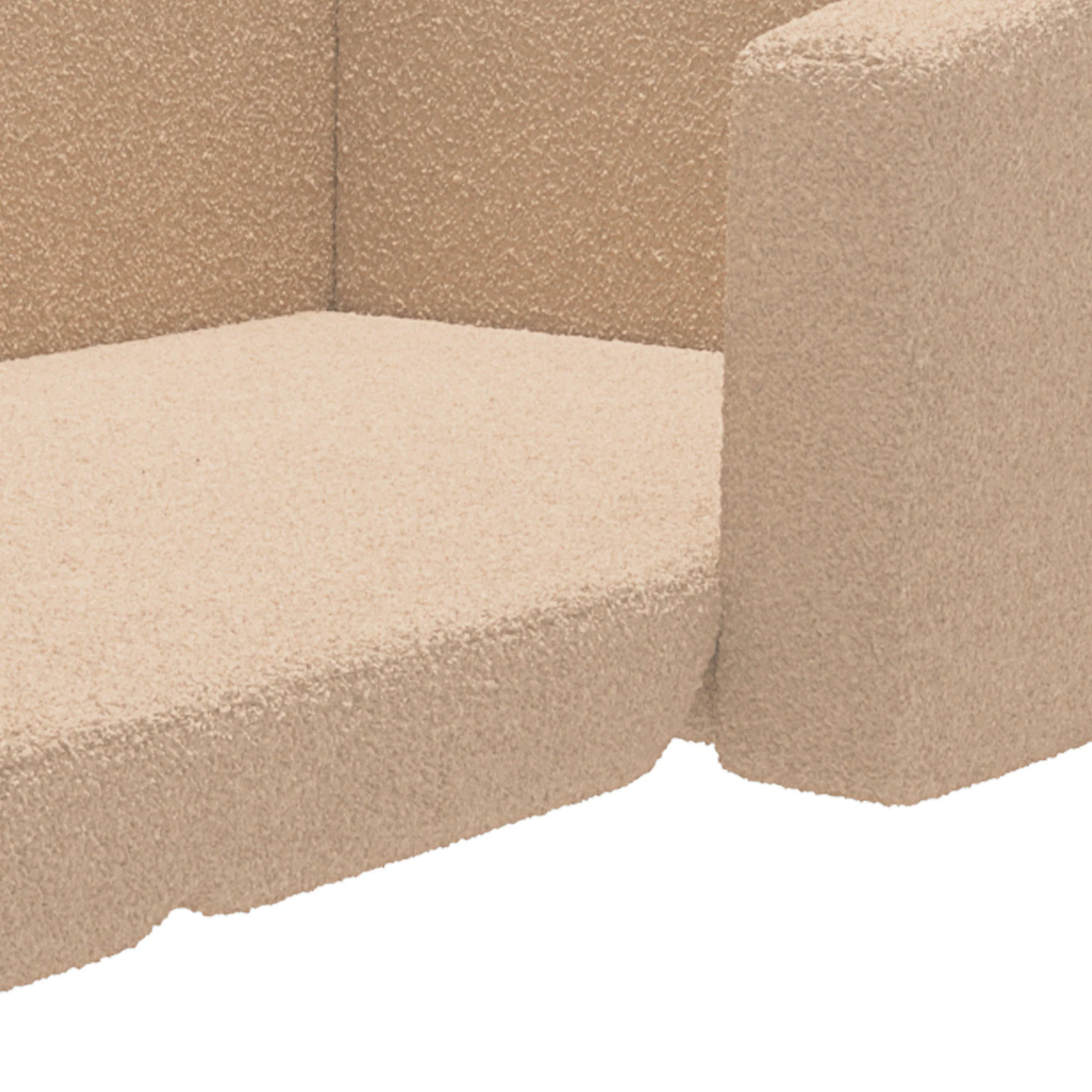 AIYAPLAY 2 in 1 Kids Chair Recliner with Washable Cushion, Cover, Khaki - Image 8