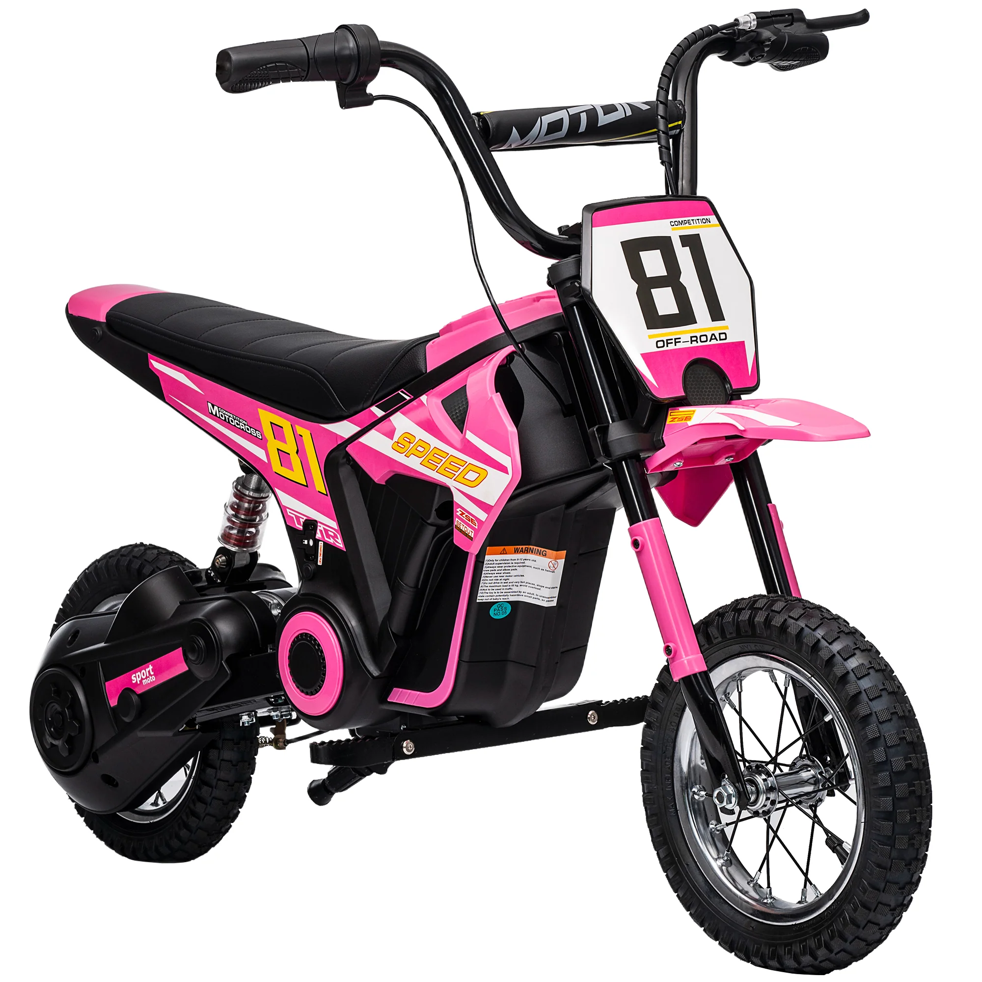 AIYAPLAY 24V Battery Powered Ride On Motorcycle With Rear Suspension - Image 19