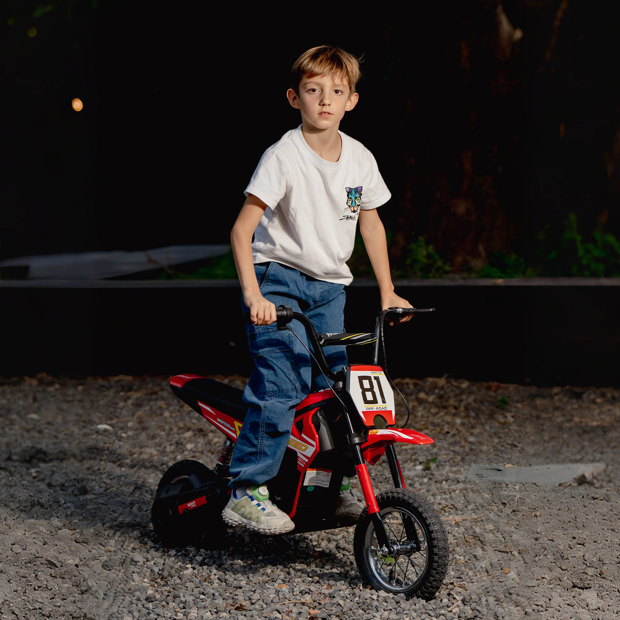 AIYAPLAY 24V Battery Powered Ride On Motorcycle With Rear Suspension - Image 36