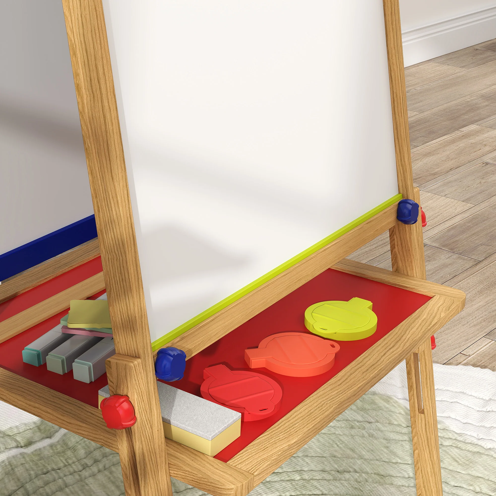 AIYAPLAY 3 In 1 Kids Easel With Paper Roll - Image 9