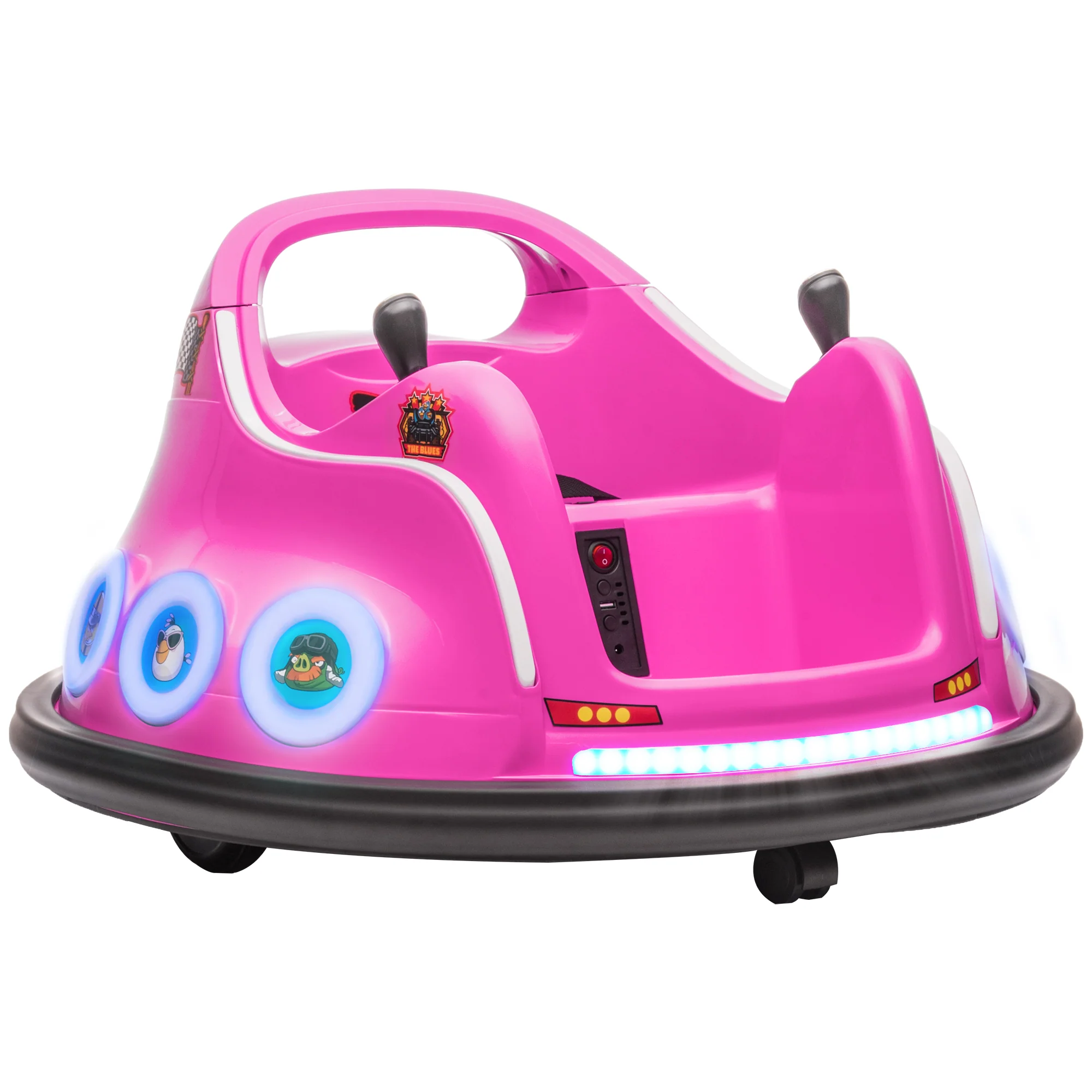 AIYAPLAY Angry Bird Licensed Bumper Car for Kids w/ Joysticks - Image 19