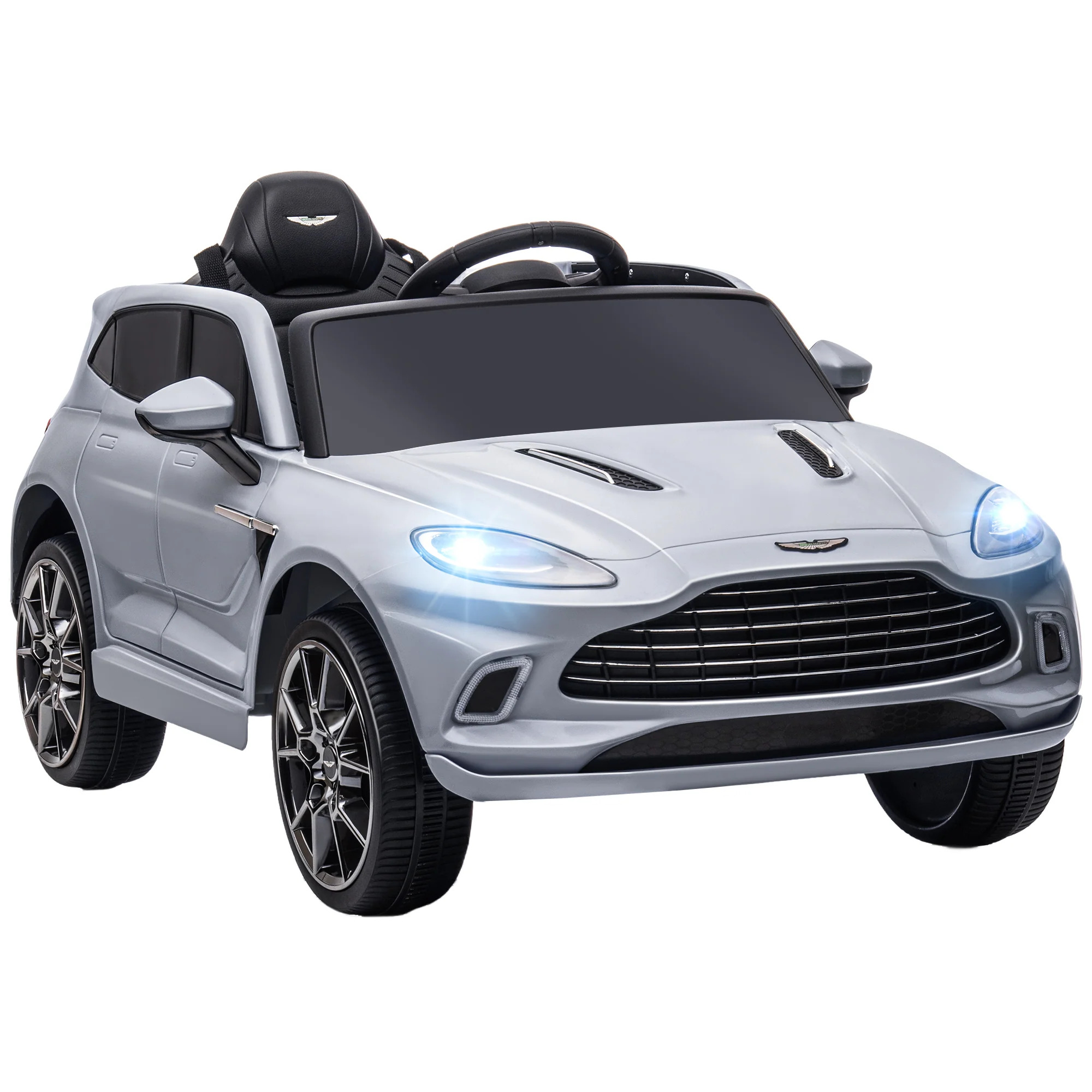 AIYAPLAY Aston Martin DBX Licensed 12V Kids Electric Car w/ Remote - Image 10