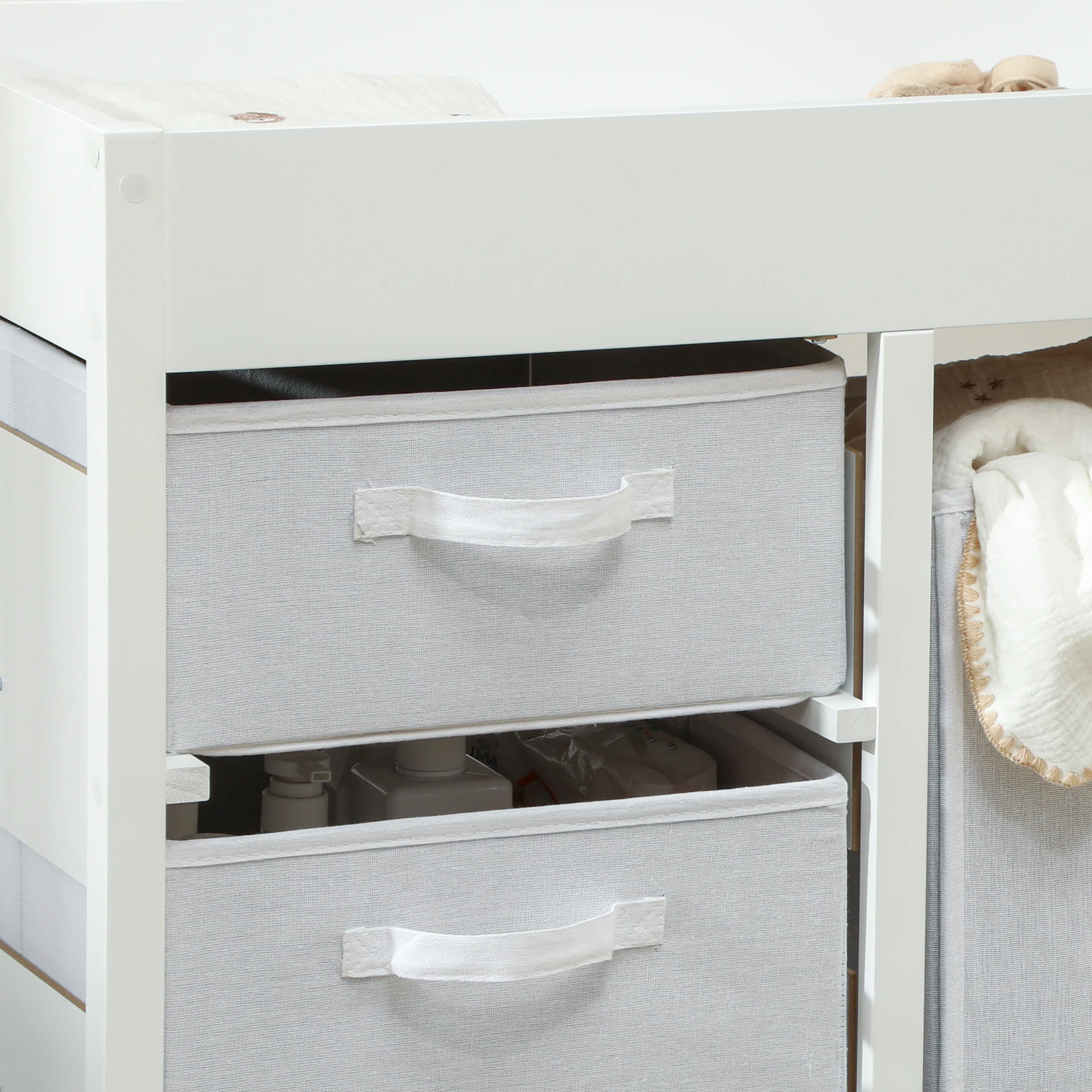 AIYAPLAY Baby Changing Unit With 4 Drawers, Diaper Changing Table, - Image 16