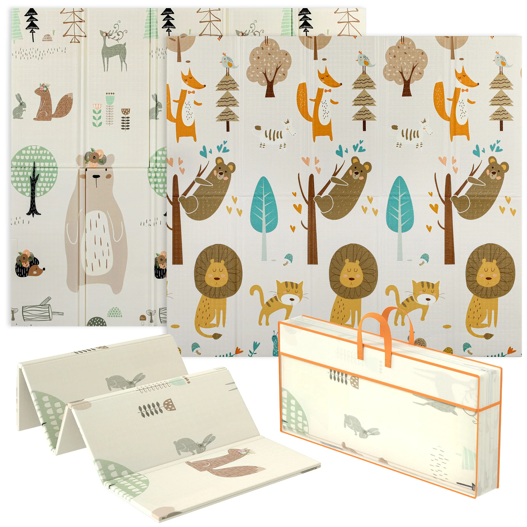 AIYAPLAY Baby Play Mat, Foldable Activity Playmat, - Image 10