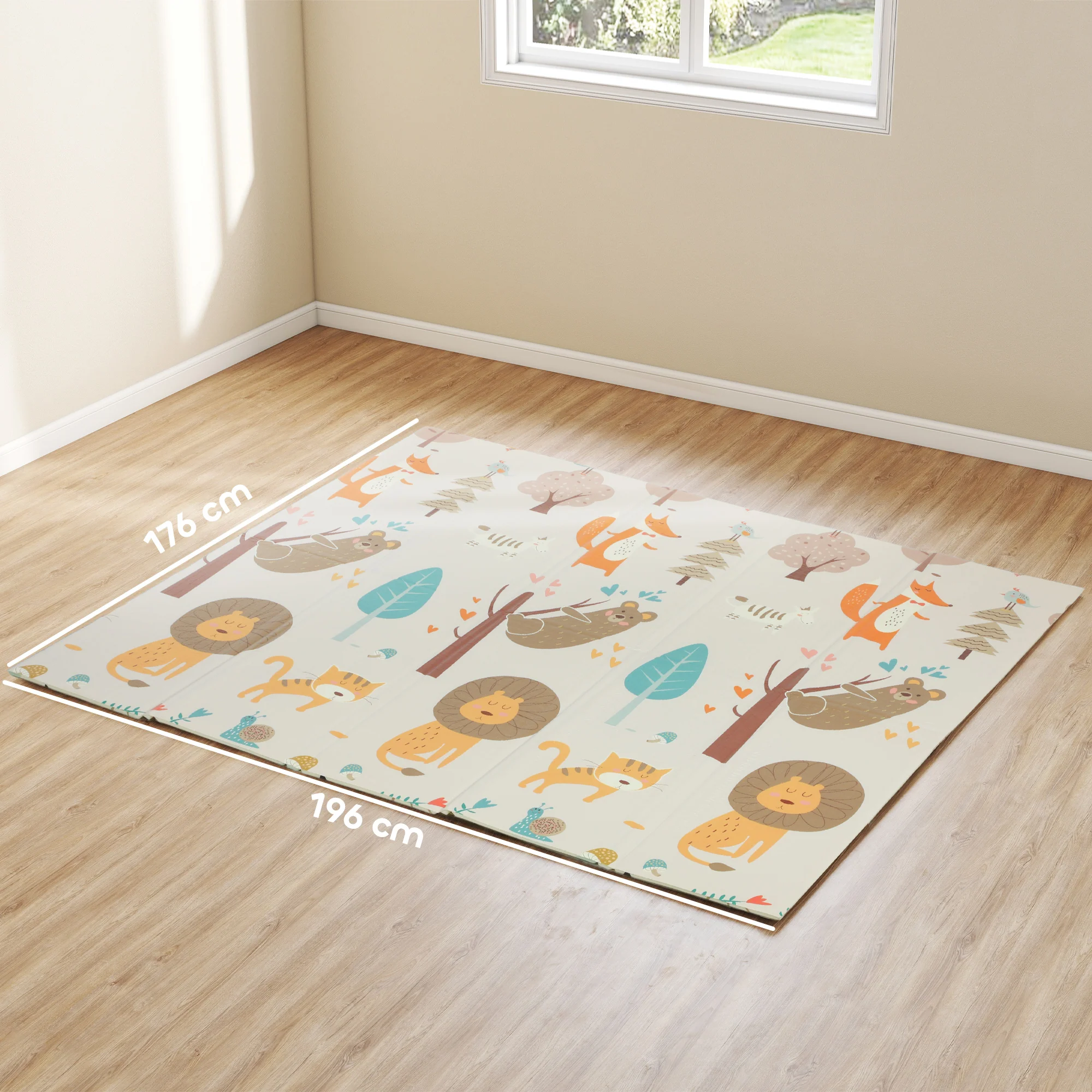 AIYAPLAY Baby Play Mat, Foldable Activity Playmat, - Image 14