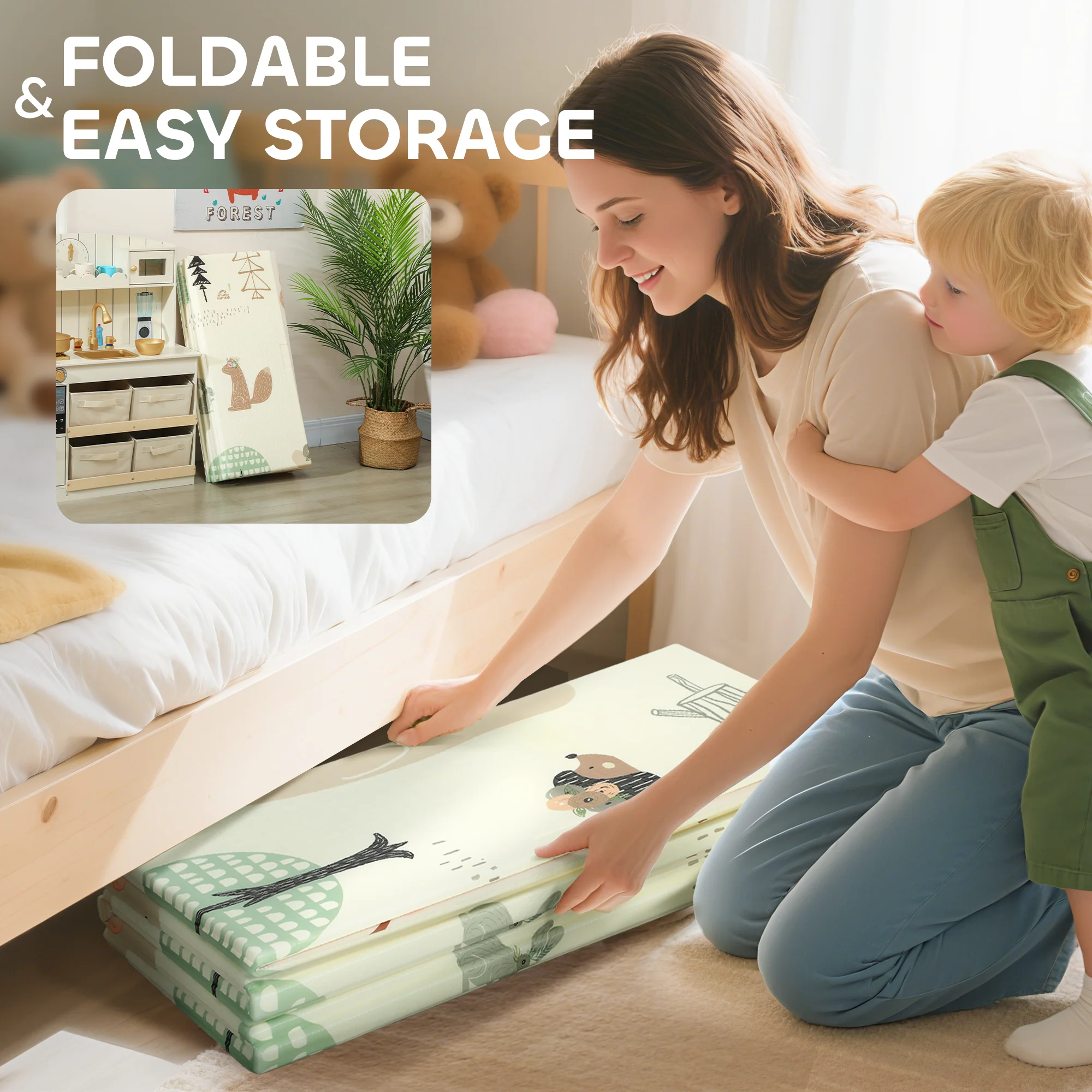 AIYAPLAY Baby Play Mat, Foldable Activity Playmat, - Image 16