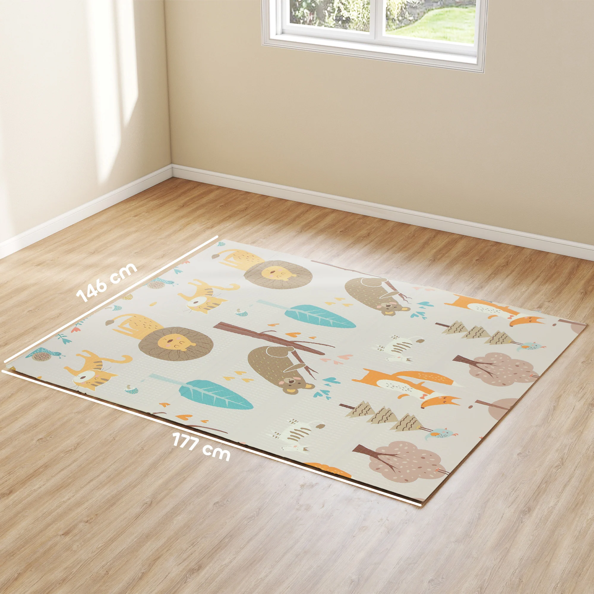AIYAPLAY Baby Play Mat, Foldable Activity Playmat, - Image 5