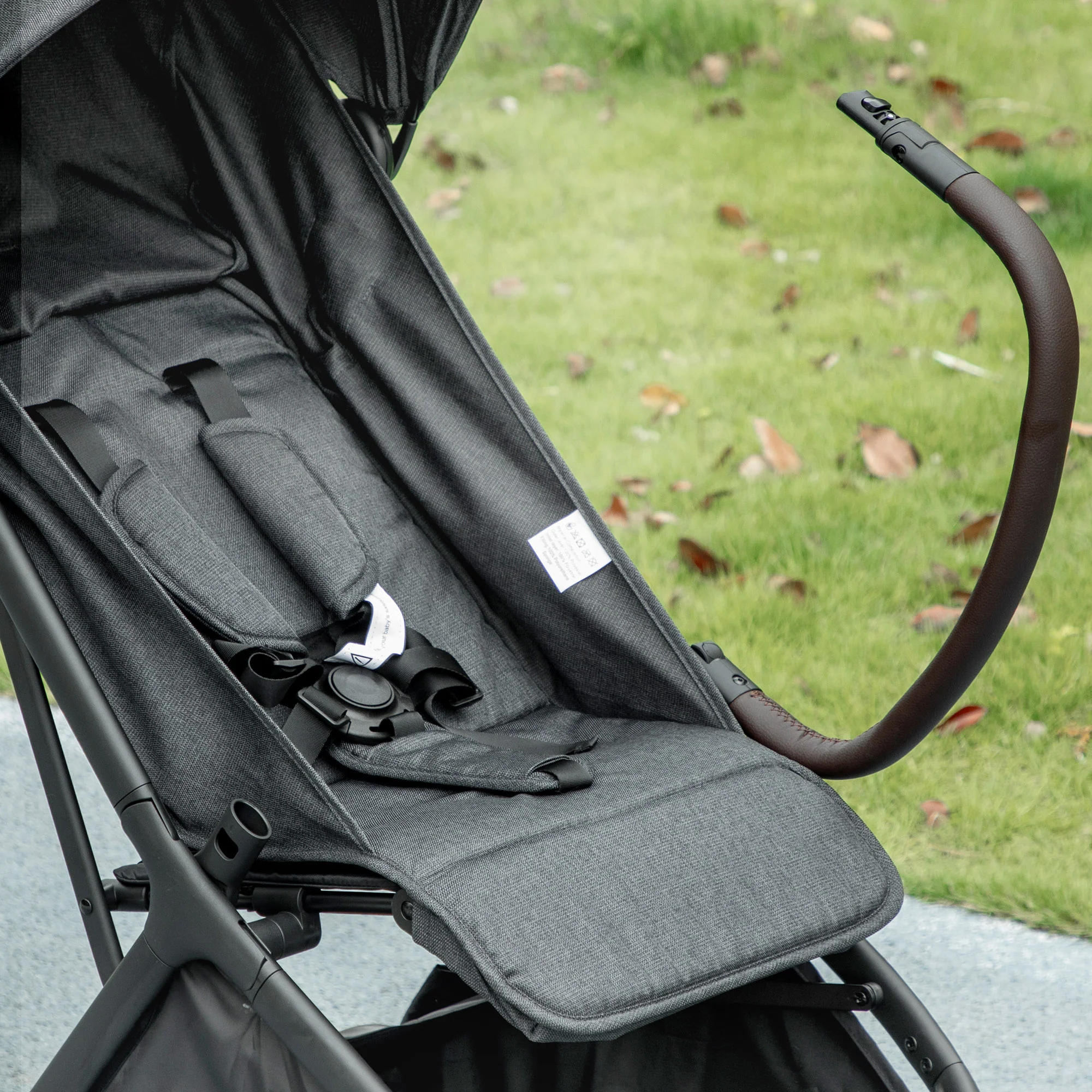 AIYAPLAY Baby Stroller With Adjustable Seat, Travel Pushchair - Image 8