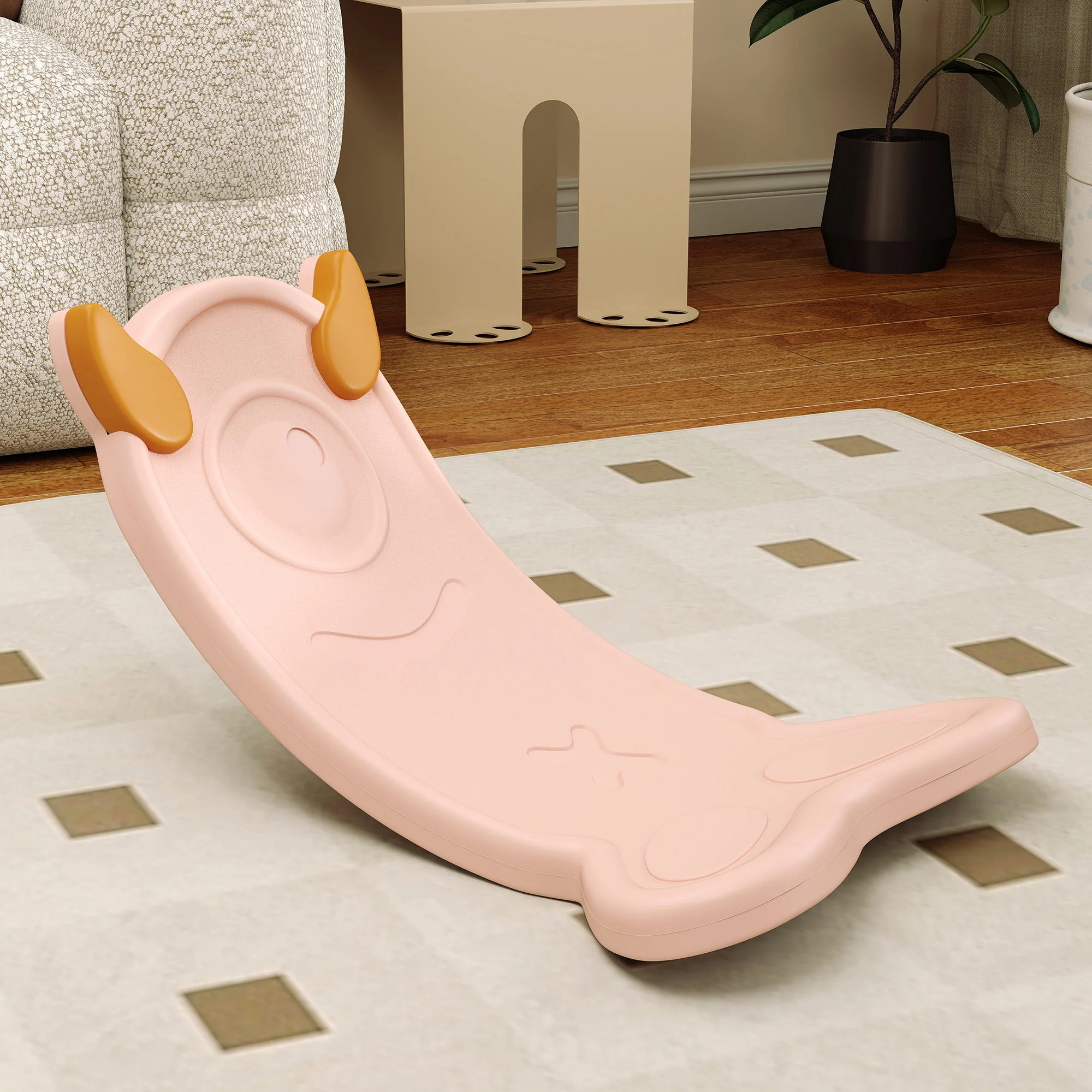 AIYAPLAY Balance Board For Kids Balance Training & Sensory Play - Yellow/Pink/Blue - Image 24