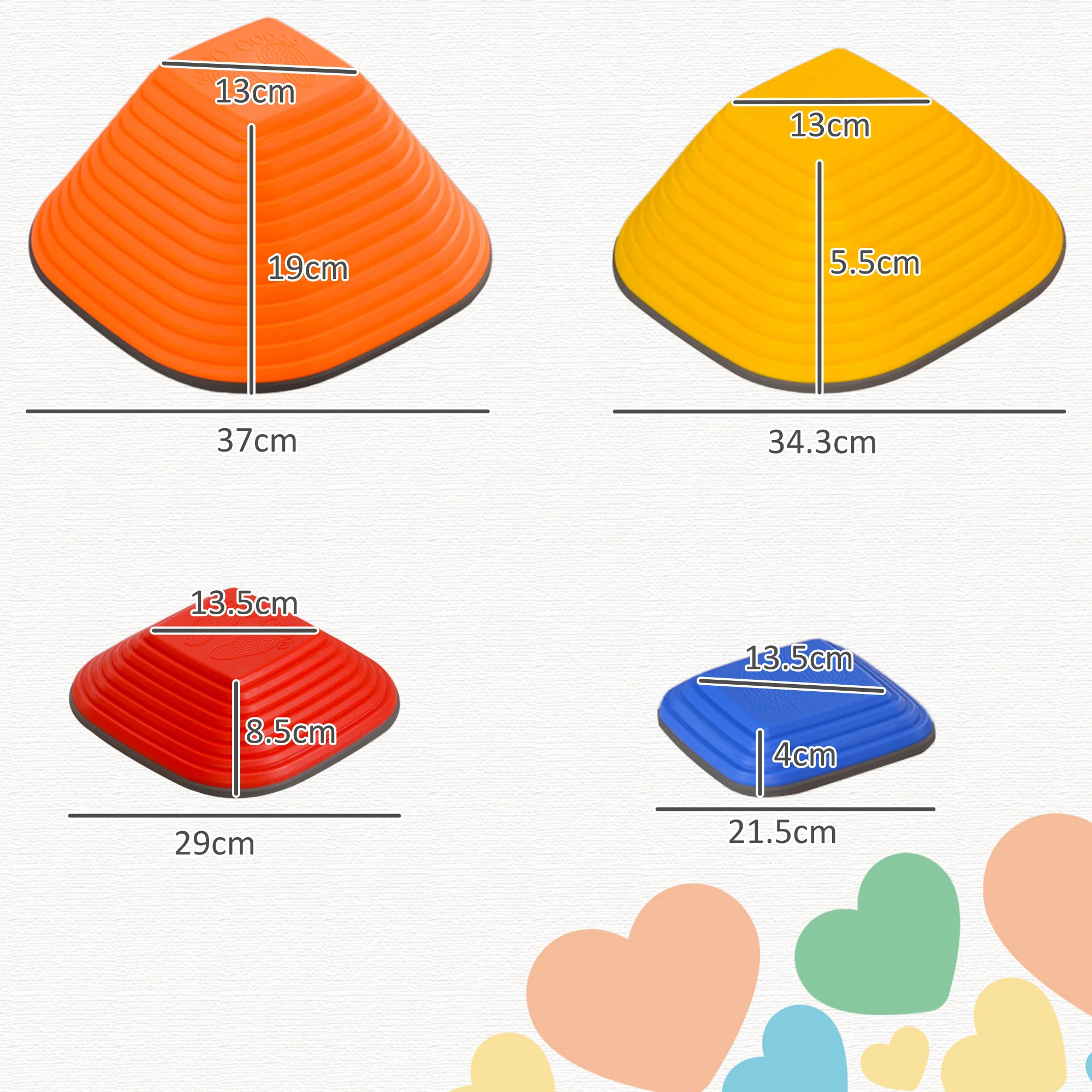 AIYAPLAY Balance Stepping Stones for Kids Indoor Outdoor Sensory Toy - Image 5