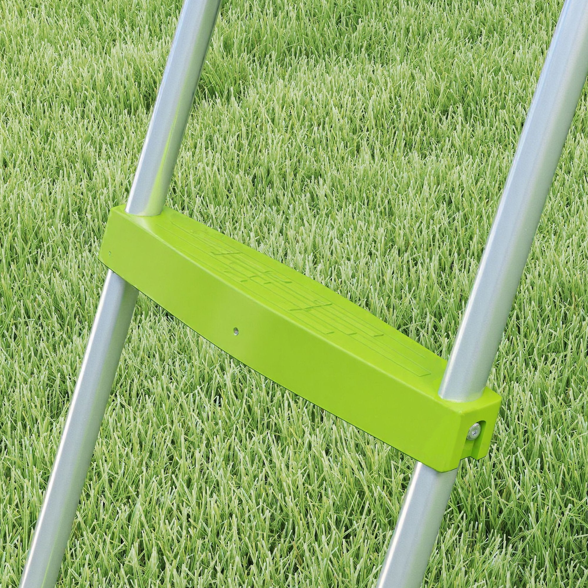 AIYAPLAY Freestanding Garden Wavy Slide for Kids with Climbing Ladder, Green - Image 9