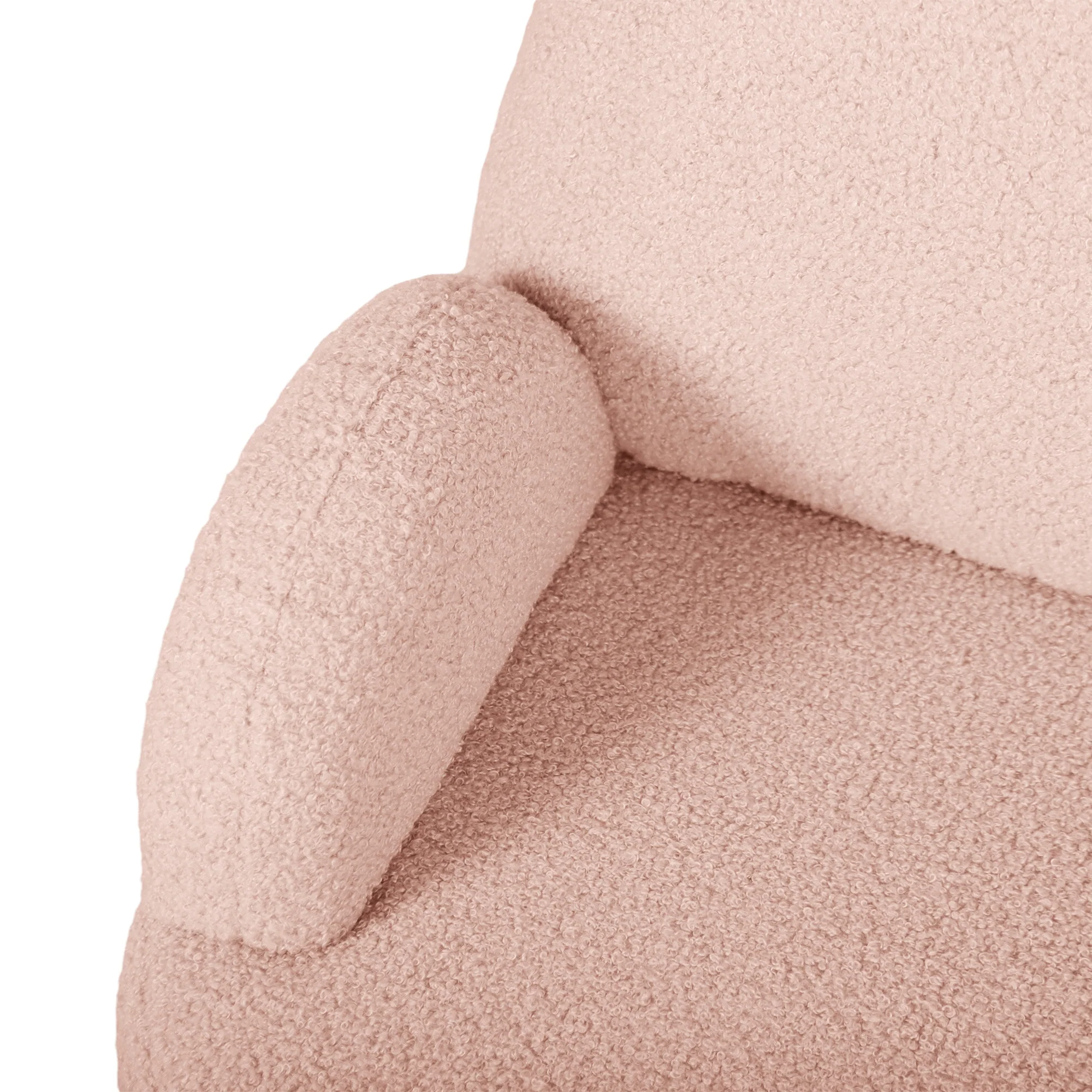 AIYAPLAY Kids Armchair, Bear Shaped Toddler Chair For Bedroom - Pink/Khaki - Image 7